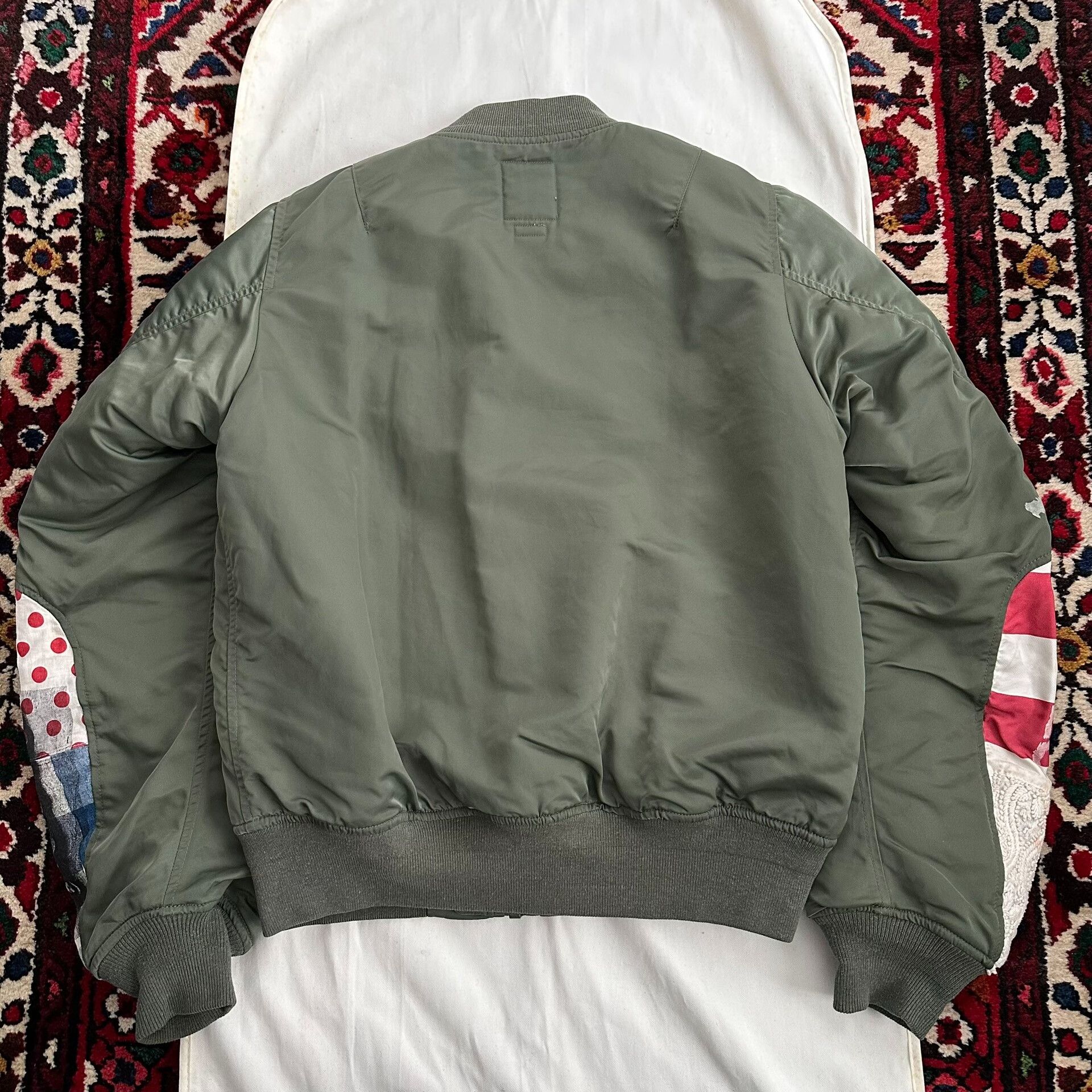 visvim thorson jacket with collage design