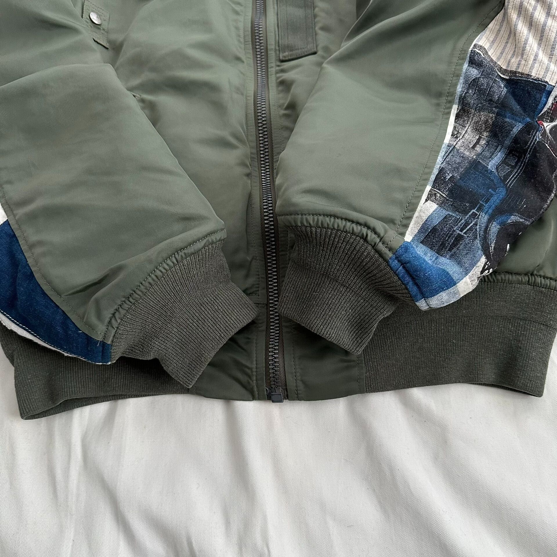 visvim thorson jacket with collage design