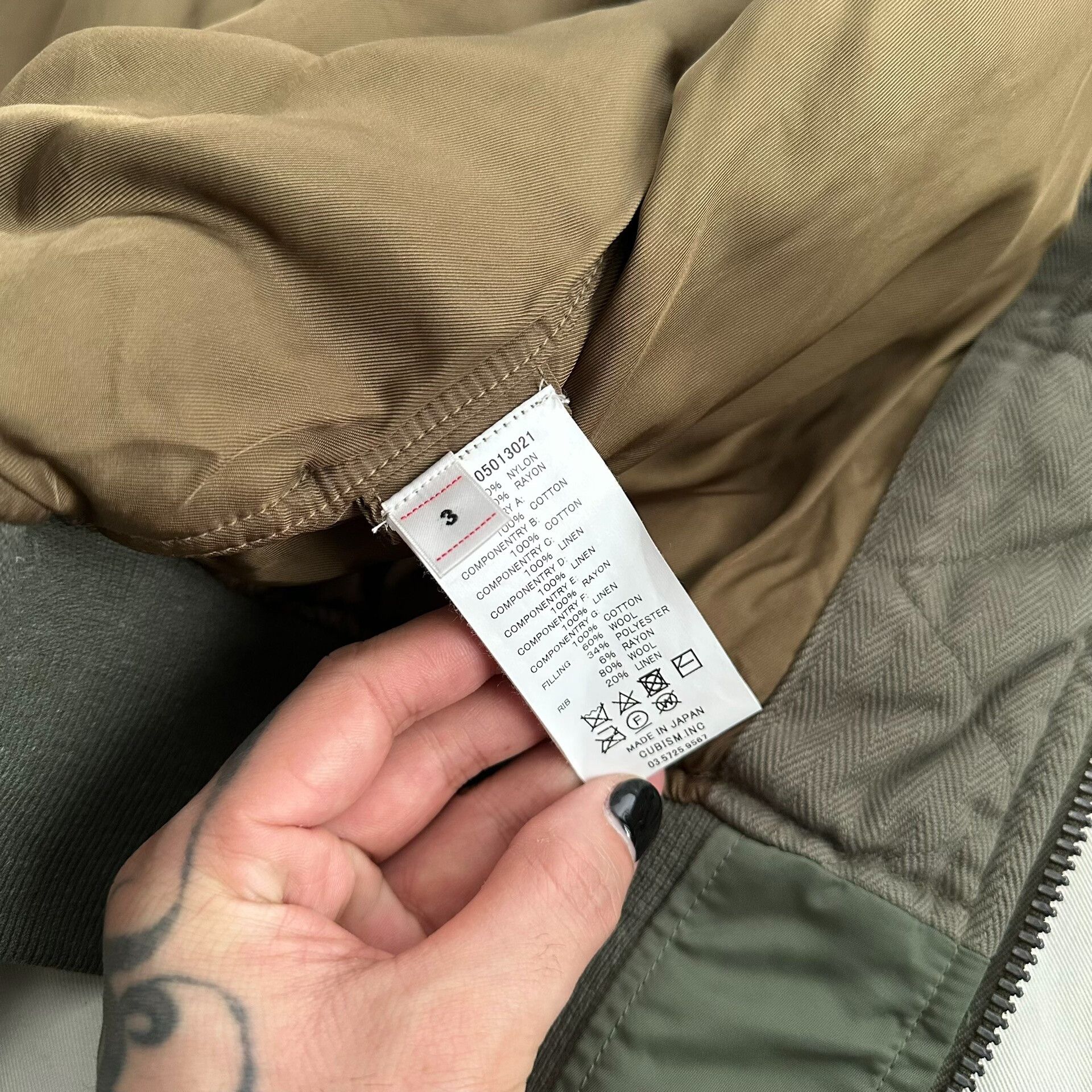 visvim thorson jacket with collage design