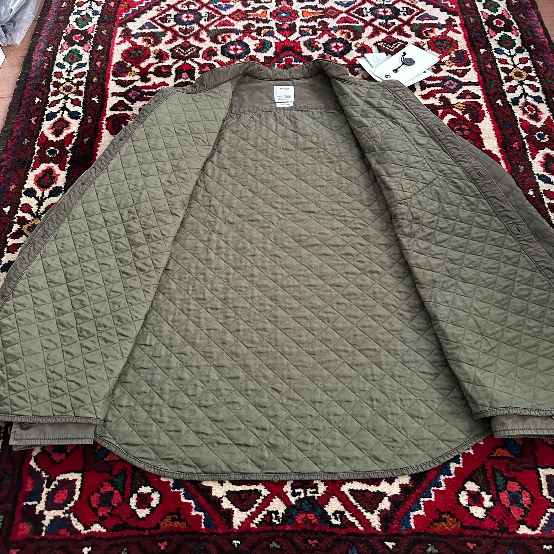 Visvim visvim quilted palmer long sleeve shirt Size US XXL / EU 58 / 5 - 4 Thumbnail