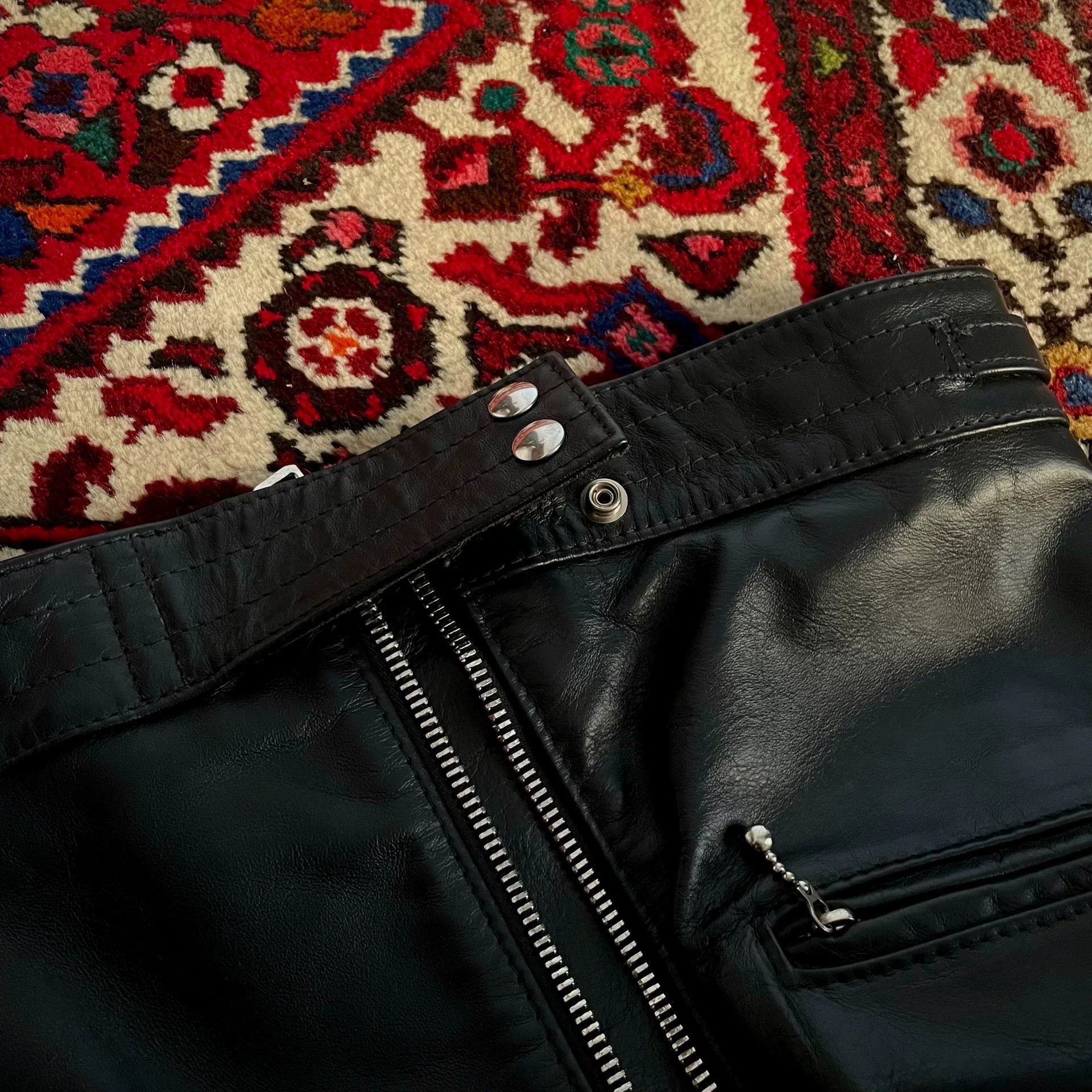 Lewis Leathers lewis leathers black leather biker jacket Size US M / EU 48-50 / 2 - 4 Thumbnail