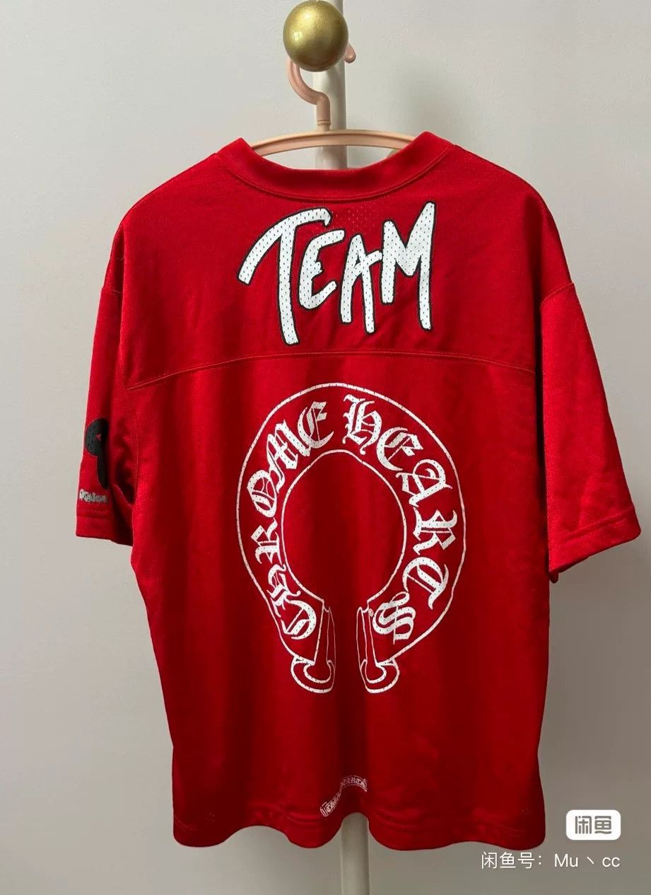 Chrome Hearts chrome hearts red ice tennis shirt size L Size US L / EU 52-54 / 3 - 2 Thumbnail