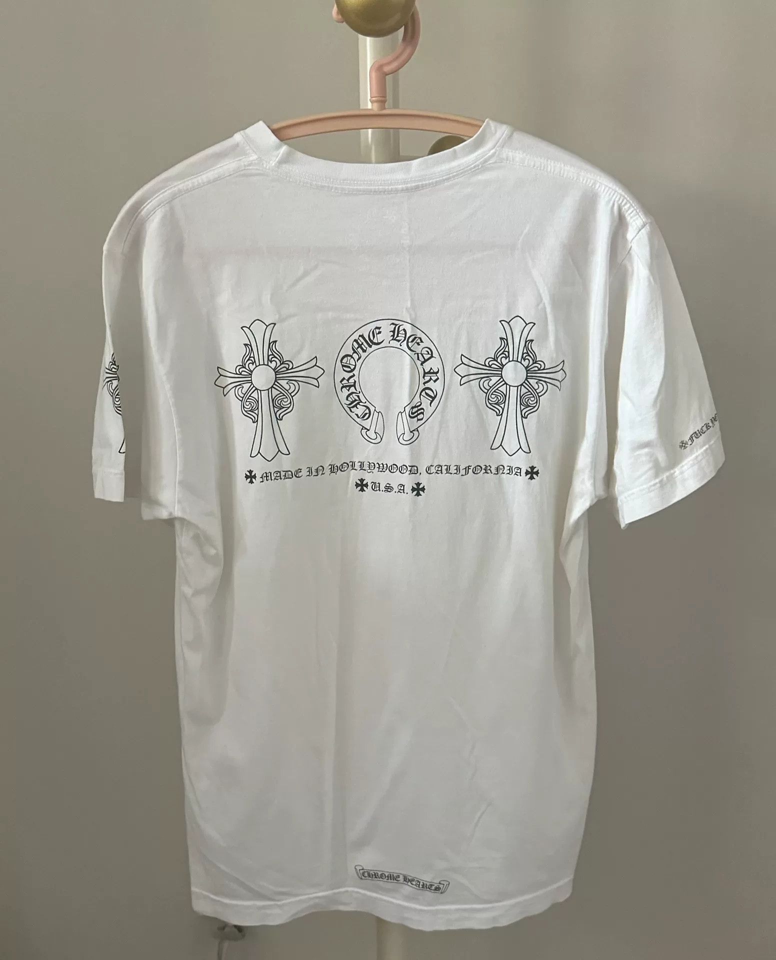 Chrome Hearts chrome hearts short sleeve t-shirt medium Size US M / EU 48-50 / 2 - 2 Thumbnail