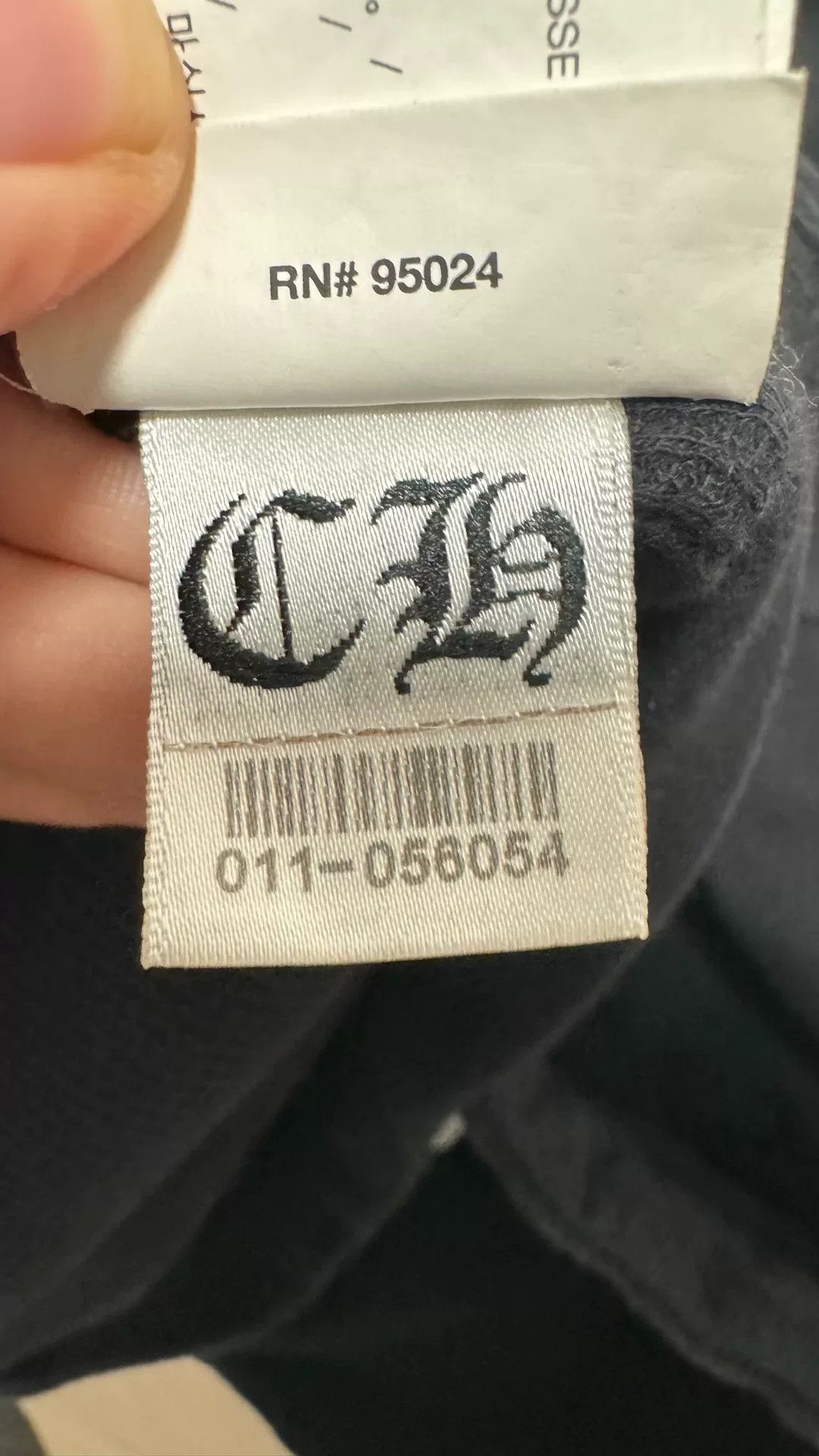 Chrome Hearts black chrome hearts graphic zip hoodie Size US S / EU 44-46 / 1 - 6 Thumbnail