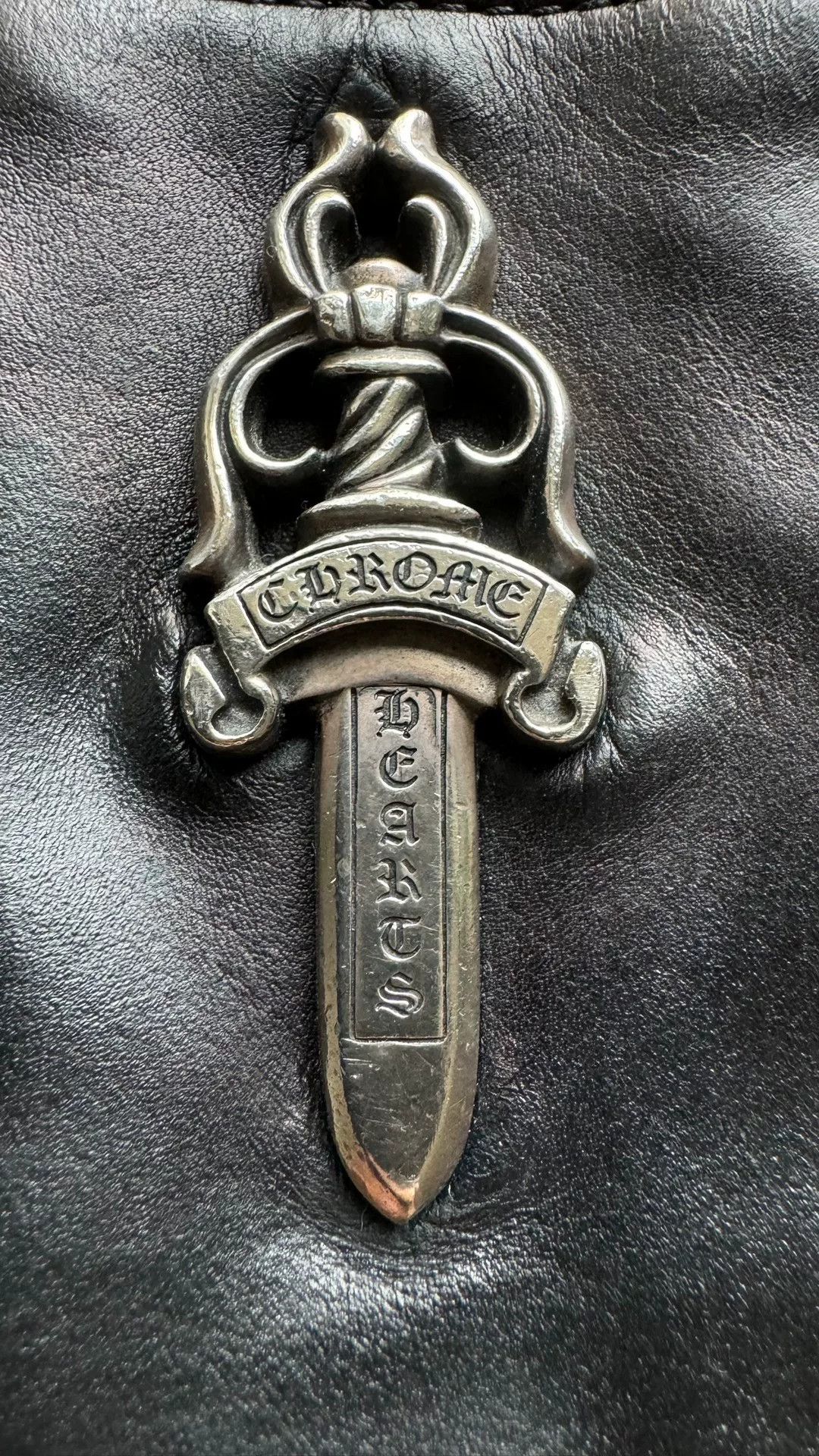 Chrome Hearts chrome hearts dagger leather clutch bag Size ONE SIZE - 7 Thumbnail