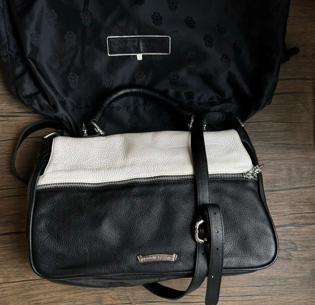 Chrome Hearts chrome hearts spike stud shoulder bag black white Size ONE SIZE - 2 Thumbnail