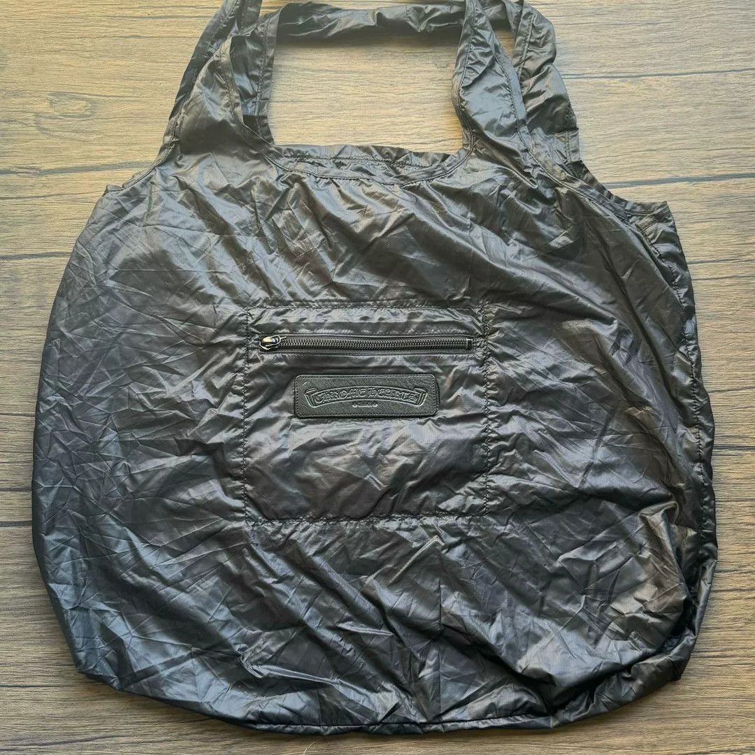 Chrome Hearts Chrome Hearts Black Nylon Shopping Tote Bag Size ONE SIZE - 2 Thumbnail
