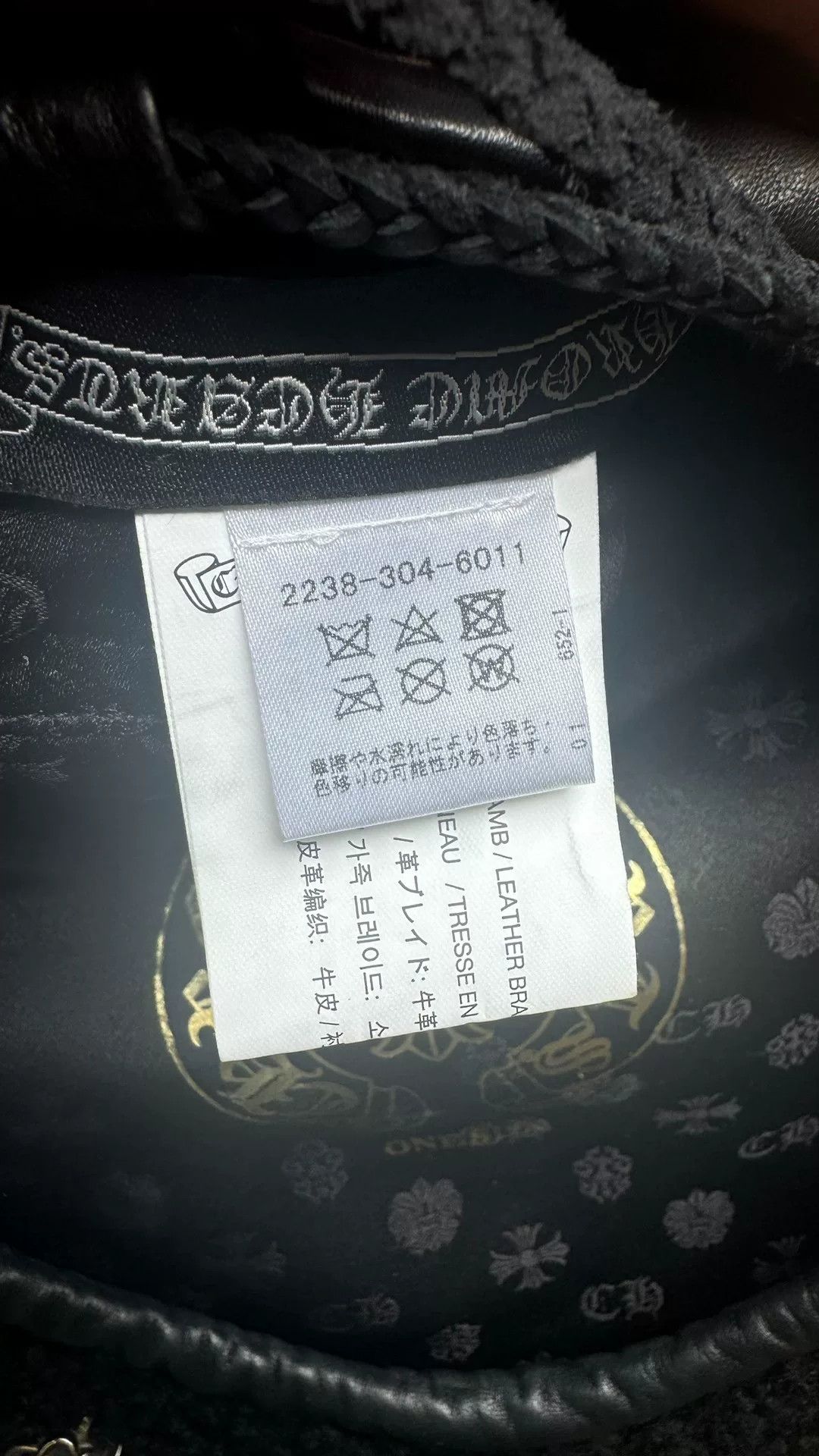 Chrome Hearts Chrome Hearts Black Beret Hat Size ONE SIZE - 4 Thumbnail