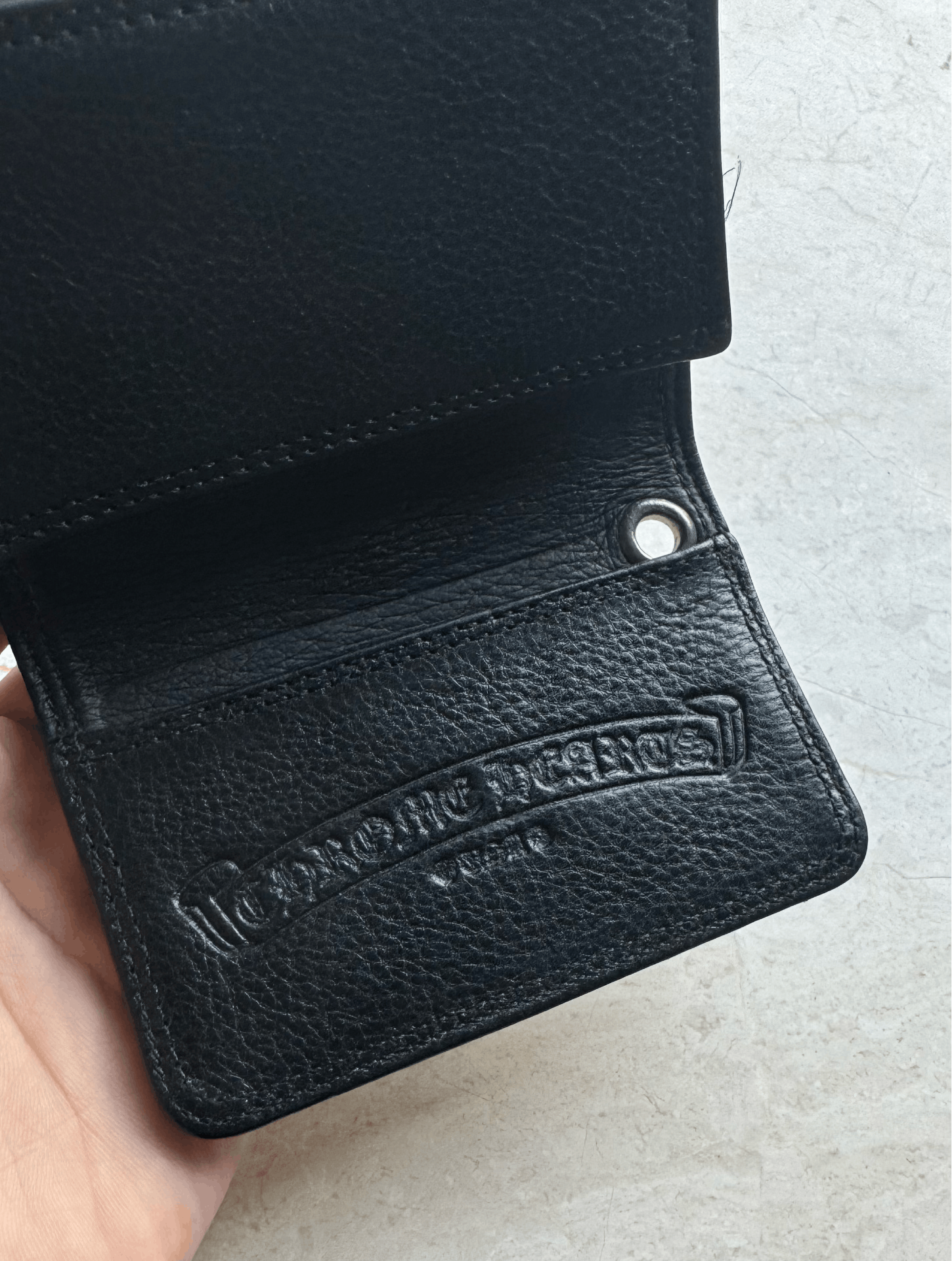 Chrome Hearts chrome hearts black leather card holder Size ONE SIZE - 6 Thumbnail
