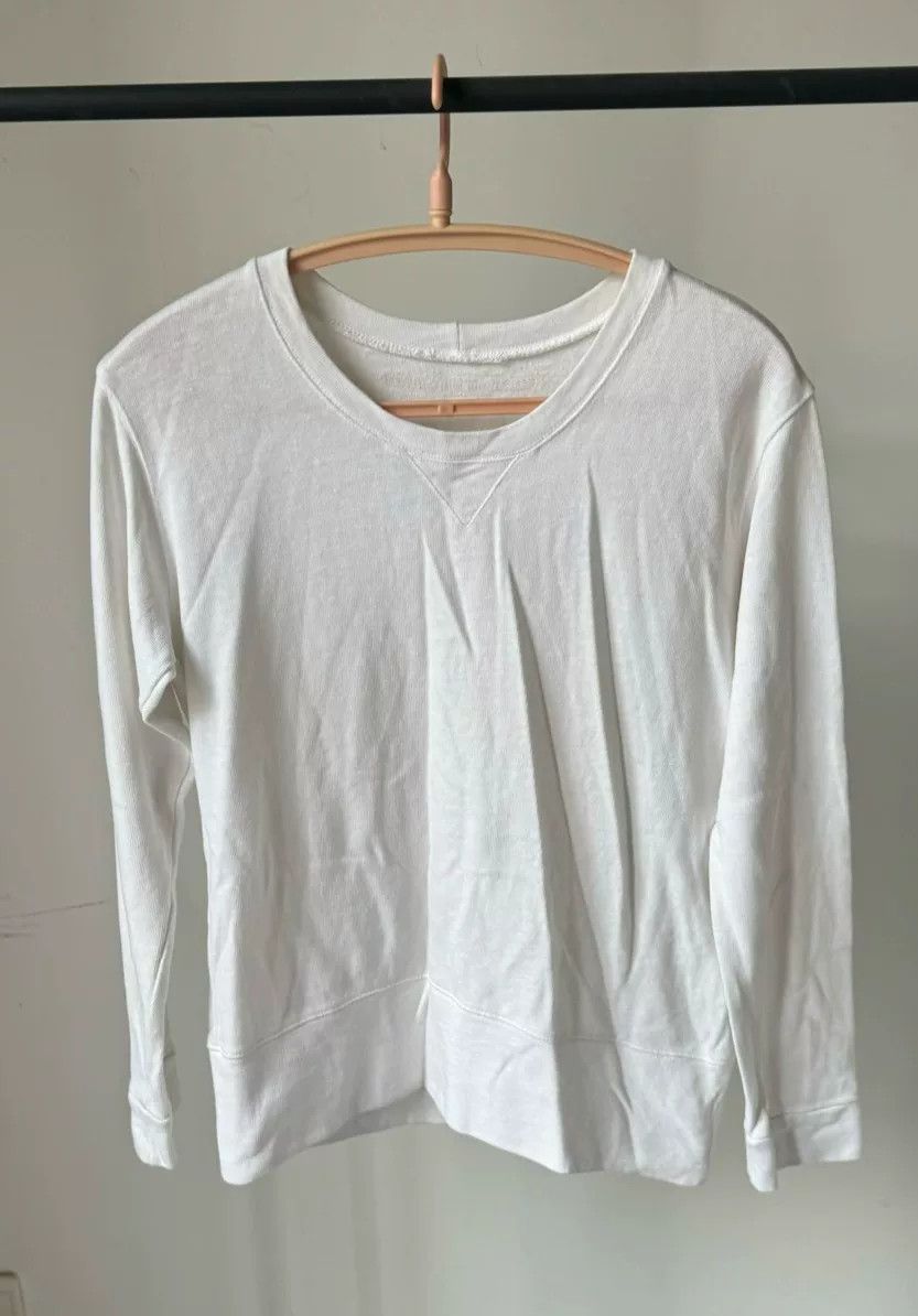 Chrome Hearts Chrome Hearts White Long Sleeve Sweatshirt Size US M / EU 48-50 / 2 - 2 Thumbnail