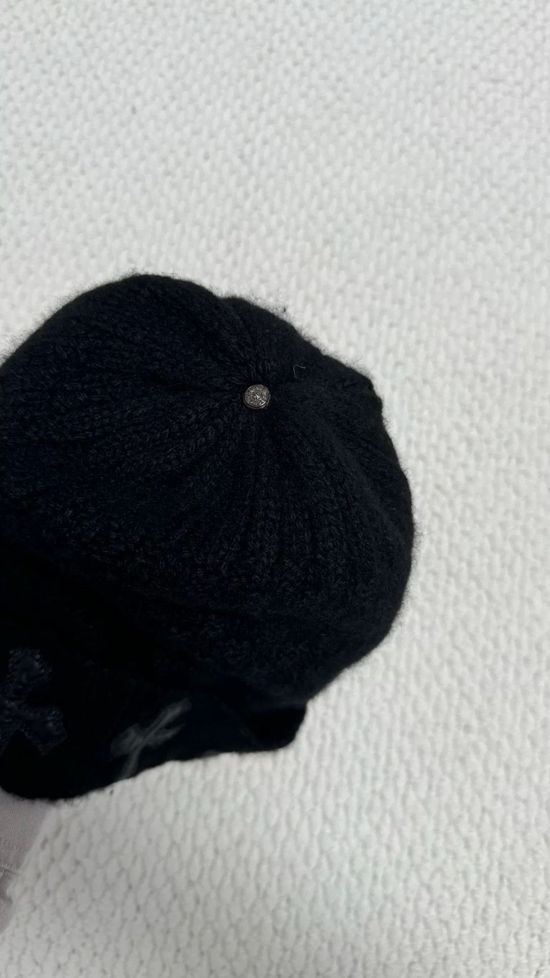 Chrome Hearts chrome hearts black cross cashmere beanie Size ONE SIZE - 3 Thumbnail