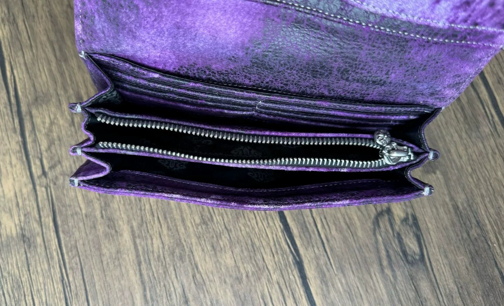 Chrome Hearts chrome hearts long wallet in purple Size ONE SIZE - 3 Thumbnail