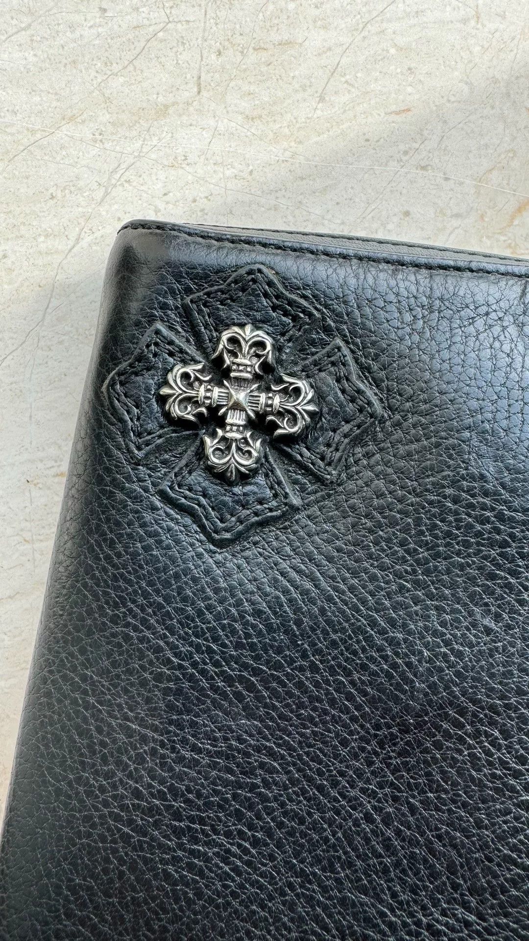 Chrome Hearts chrome hearts flame cross long wallet Size ONE SIZE - 4 Thumbnail