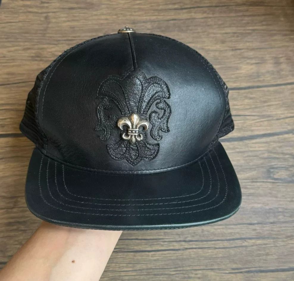Chrome Hearts chrome hearts leather army flower cap Size ONE SIZE - 2 Thumbnail