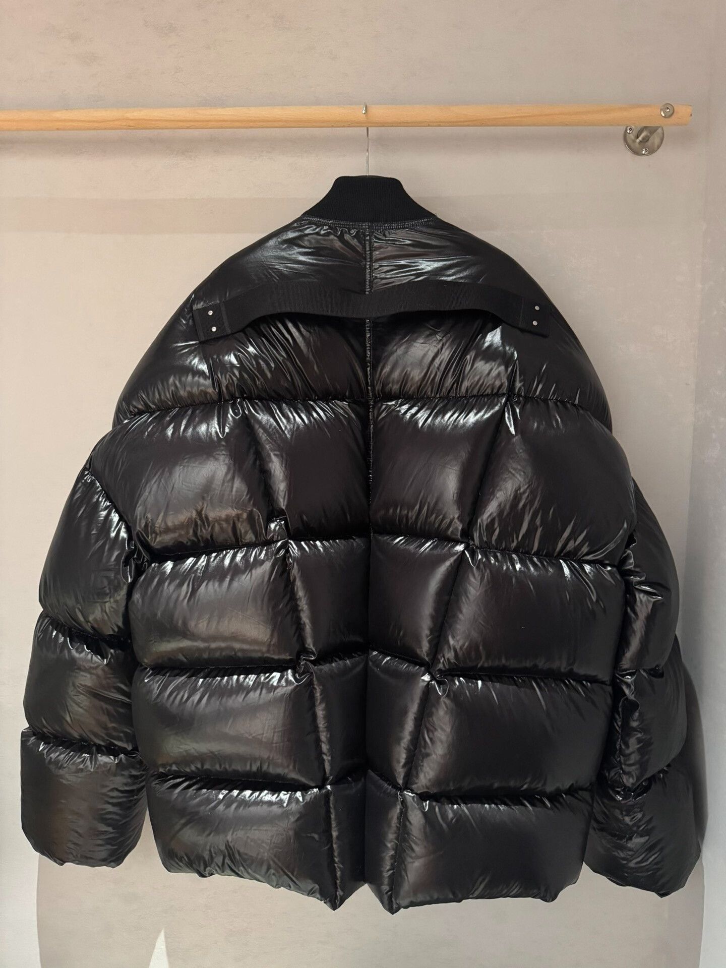 Rick Owens Rick Owens Glossy Long Sleeve Down Jacket Size US M / EU 48-50 / 2 - 2 Thumbnail