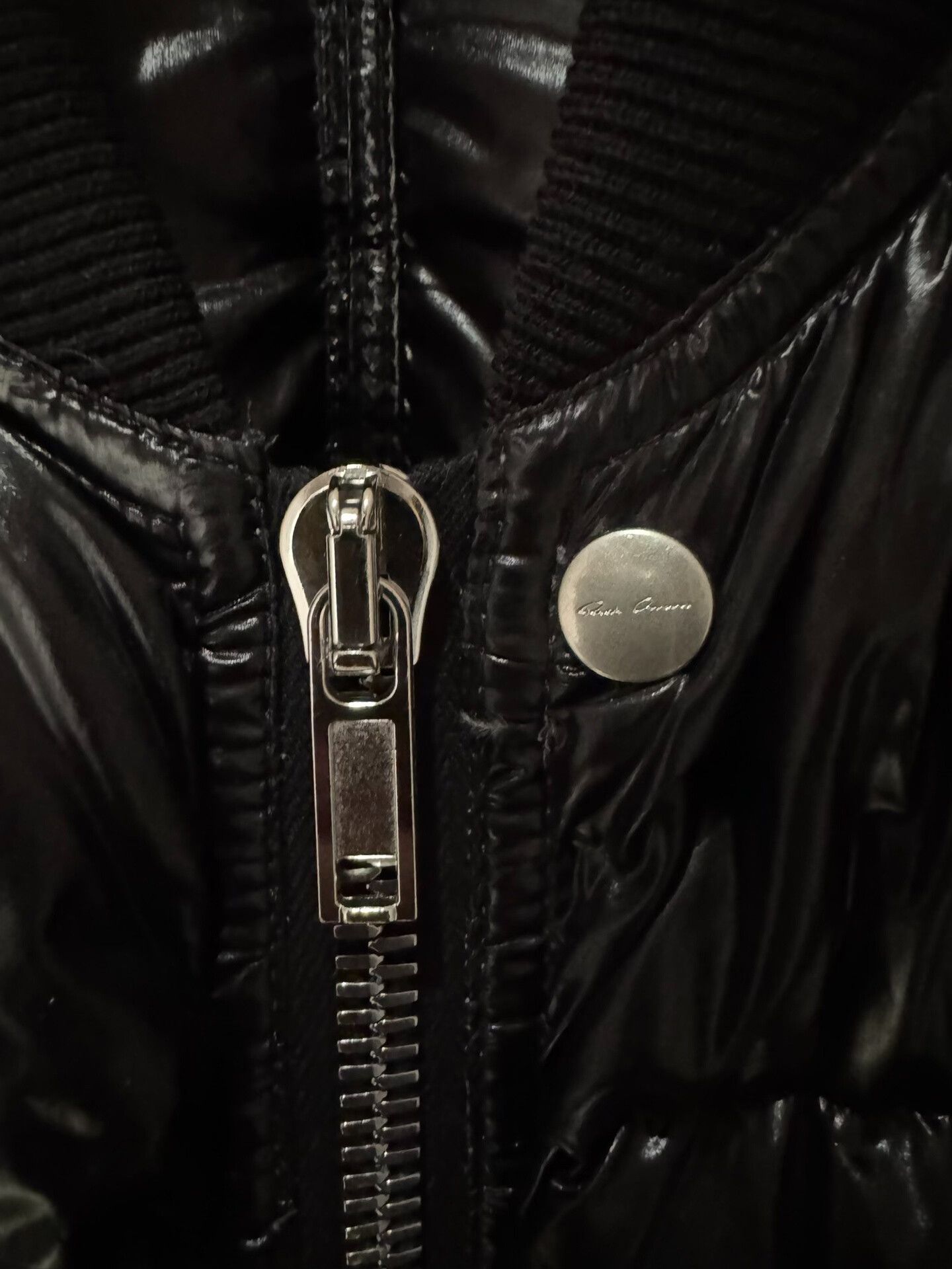 Rick Owens Rick Owens Glossy Long Sleeve Down Jacket Size US M / EU 48-50 / 2 - 4 Thumbnail