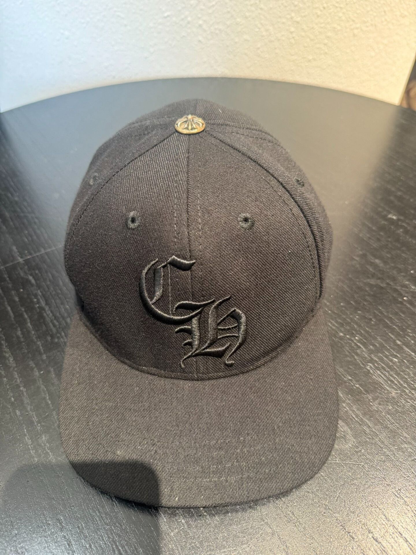 Chrome Hearts chrome hearts black embroidered logo baseball cap Size ONE SIZE - 2 Thumbnail