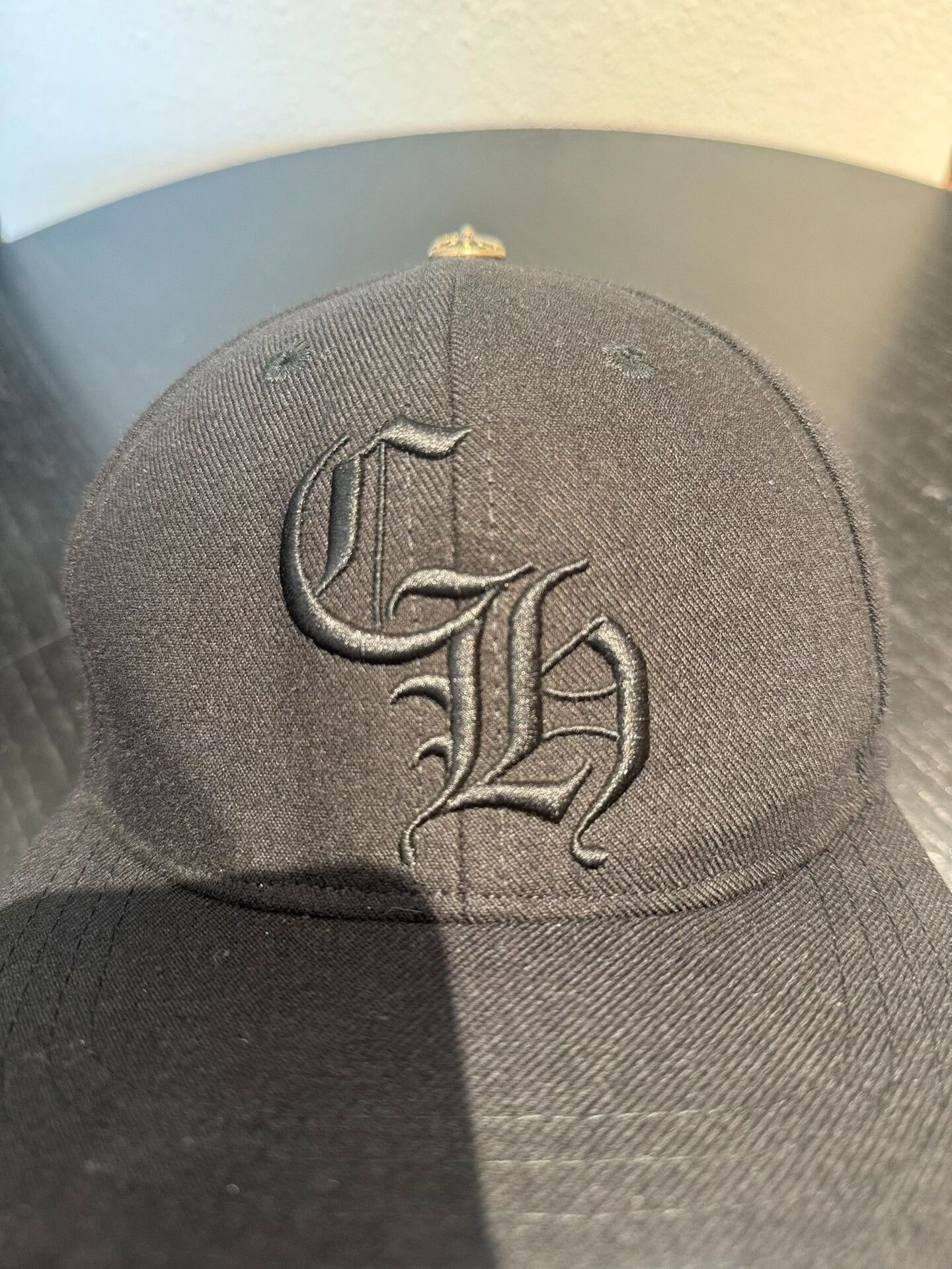 Chrome Hearts chrome hearts black embroidered logo baseball cap Size ONE SIZE - 3 Thumbnail