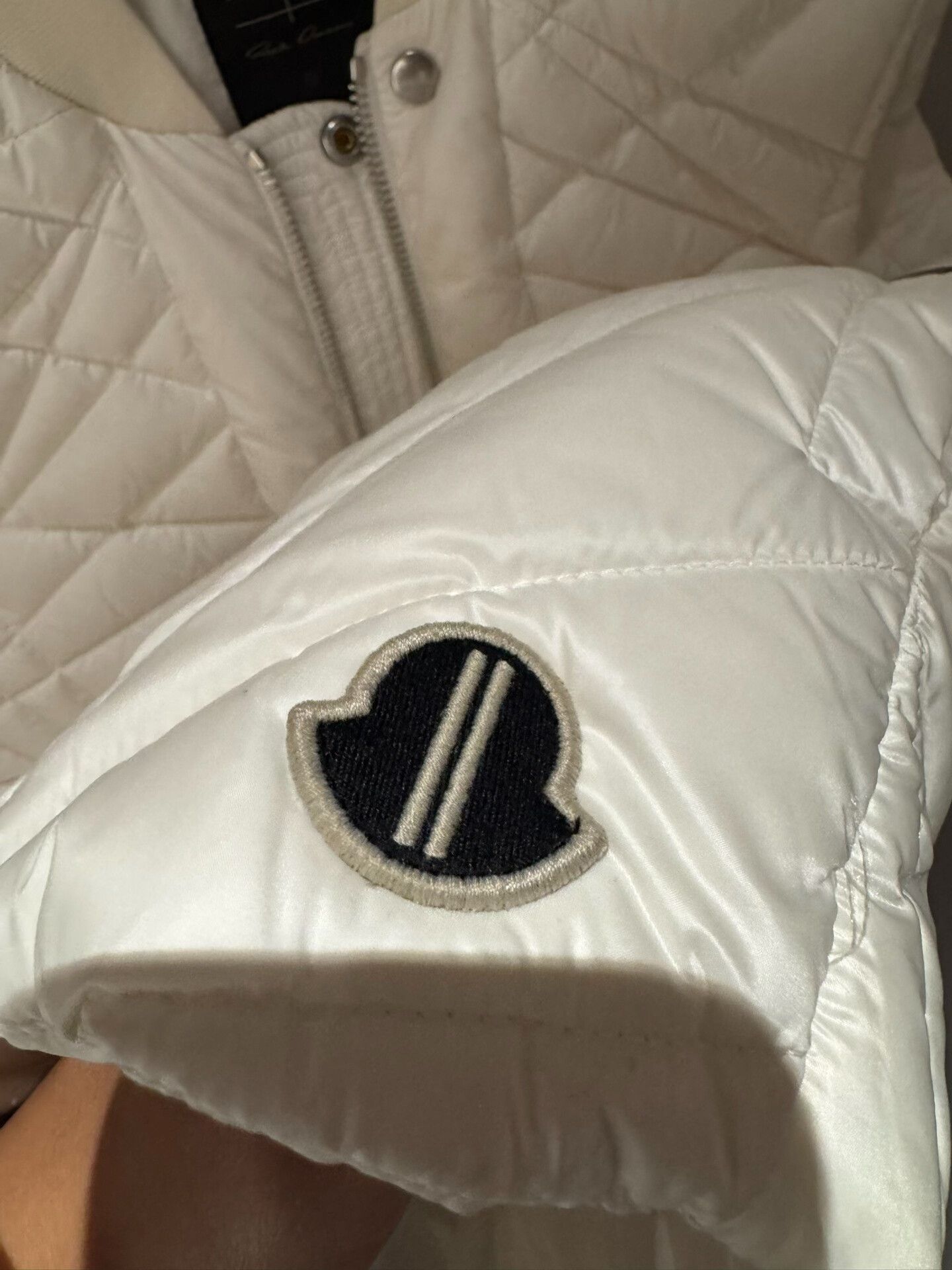 Moncler Genius rick owens x moncler white down vest Size US XXS / EU 40 - 5 Thumbnail