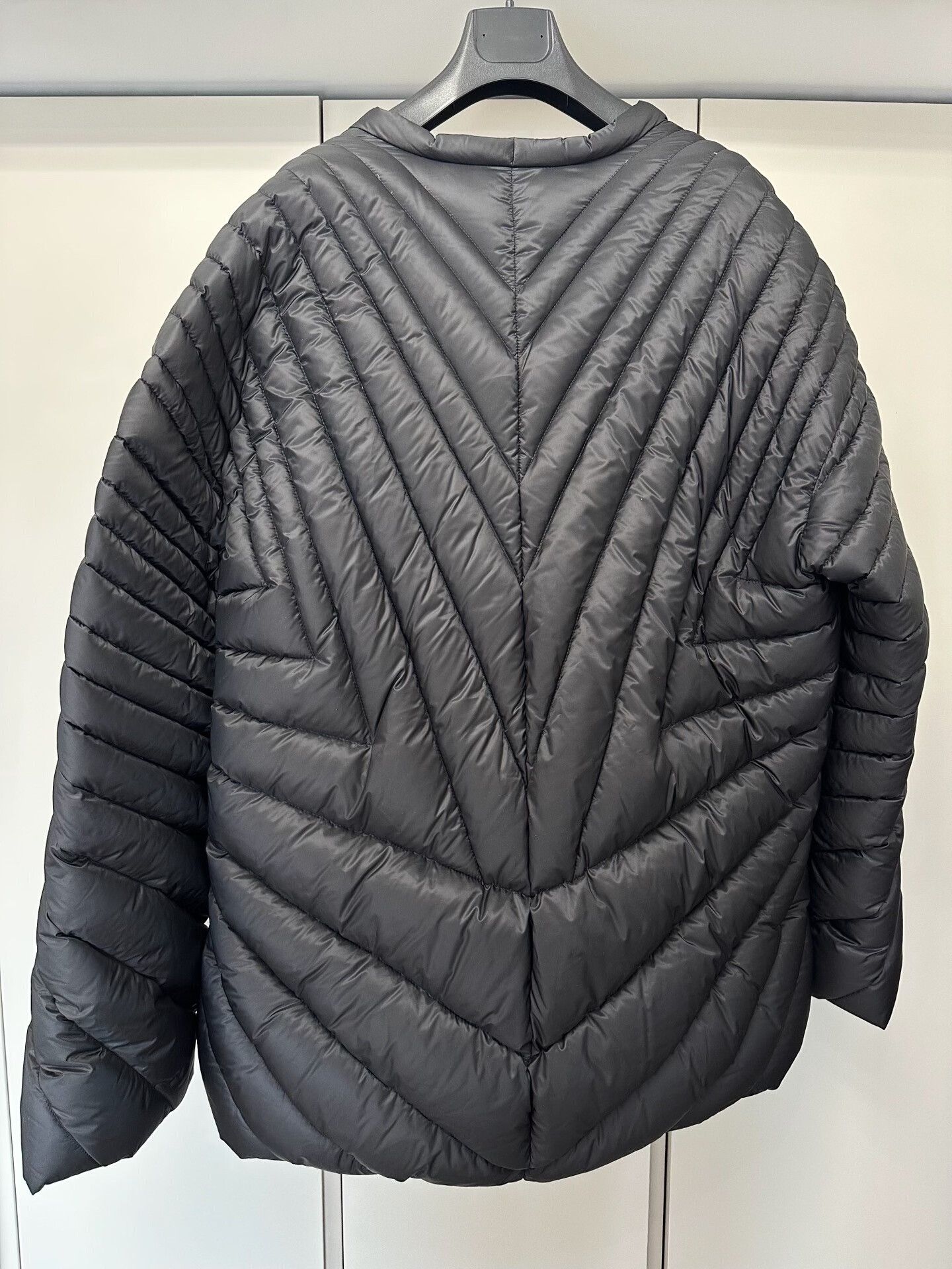 Moncler rick owens x moncler black down jacket Size US L / EU 52-54 / 3 - 2 Thumbnail