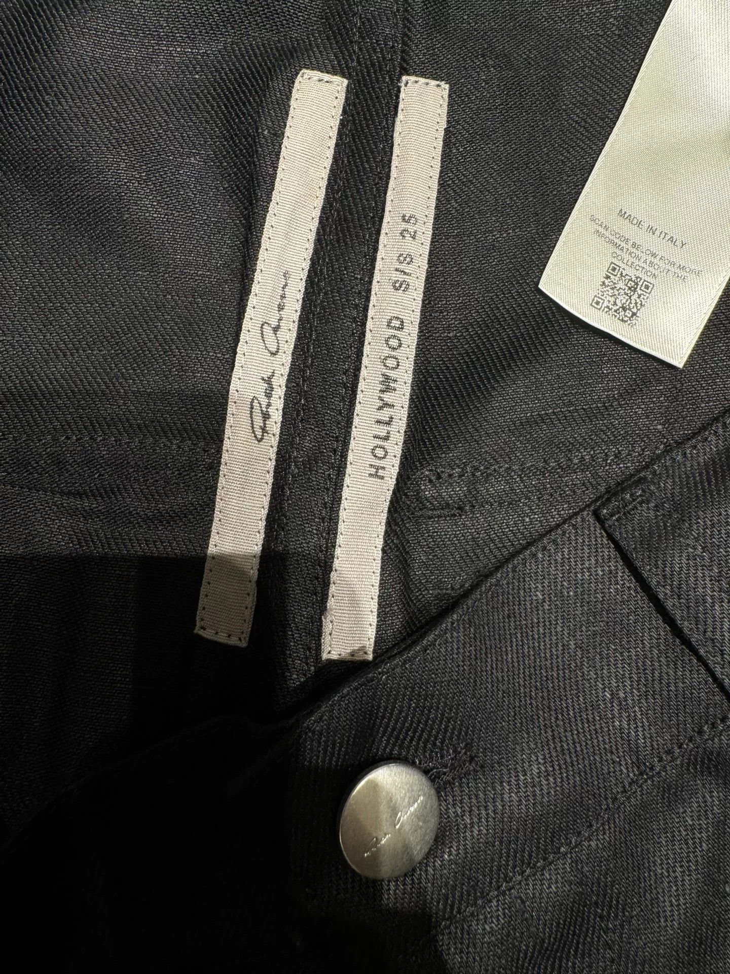 Rick Owens black cargo pants by Rick Owens Size US 32 / EU 48 - 5 Thumbnail