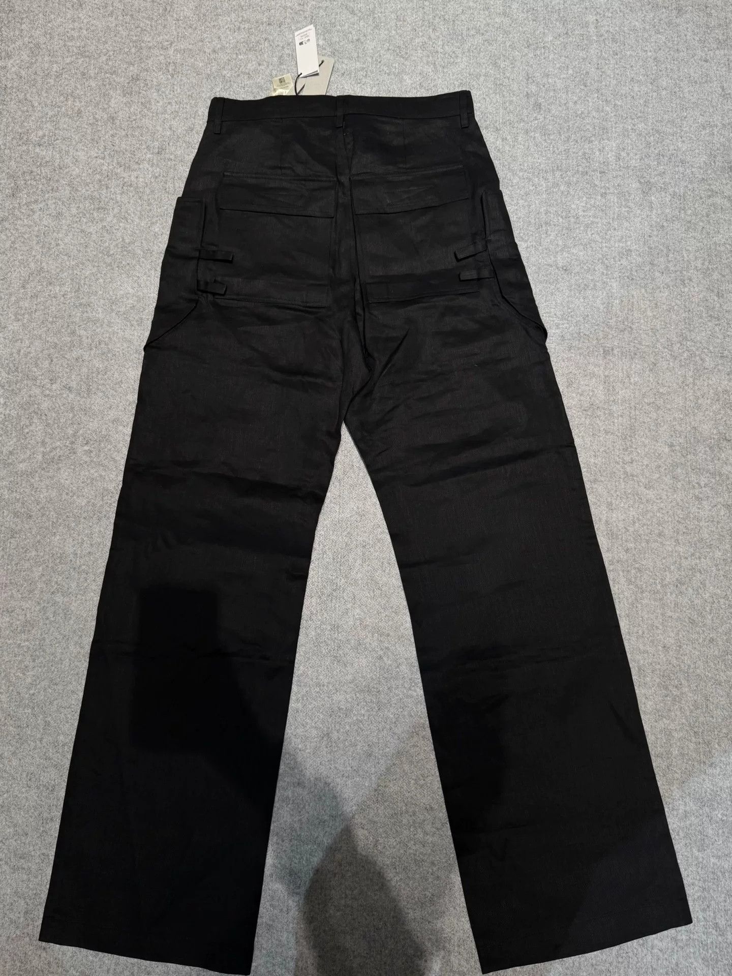 Rick Owens black cargo pants by Rick Owens Size US 32 / EU 48 - 2 Thumbnail