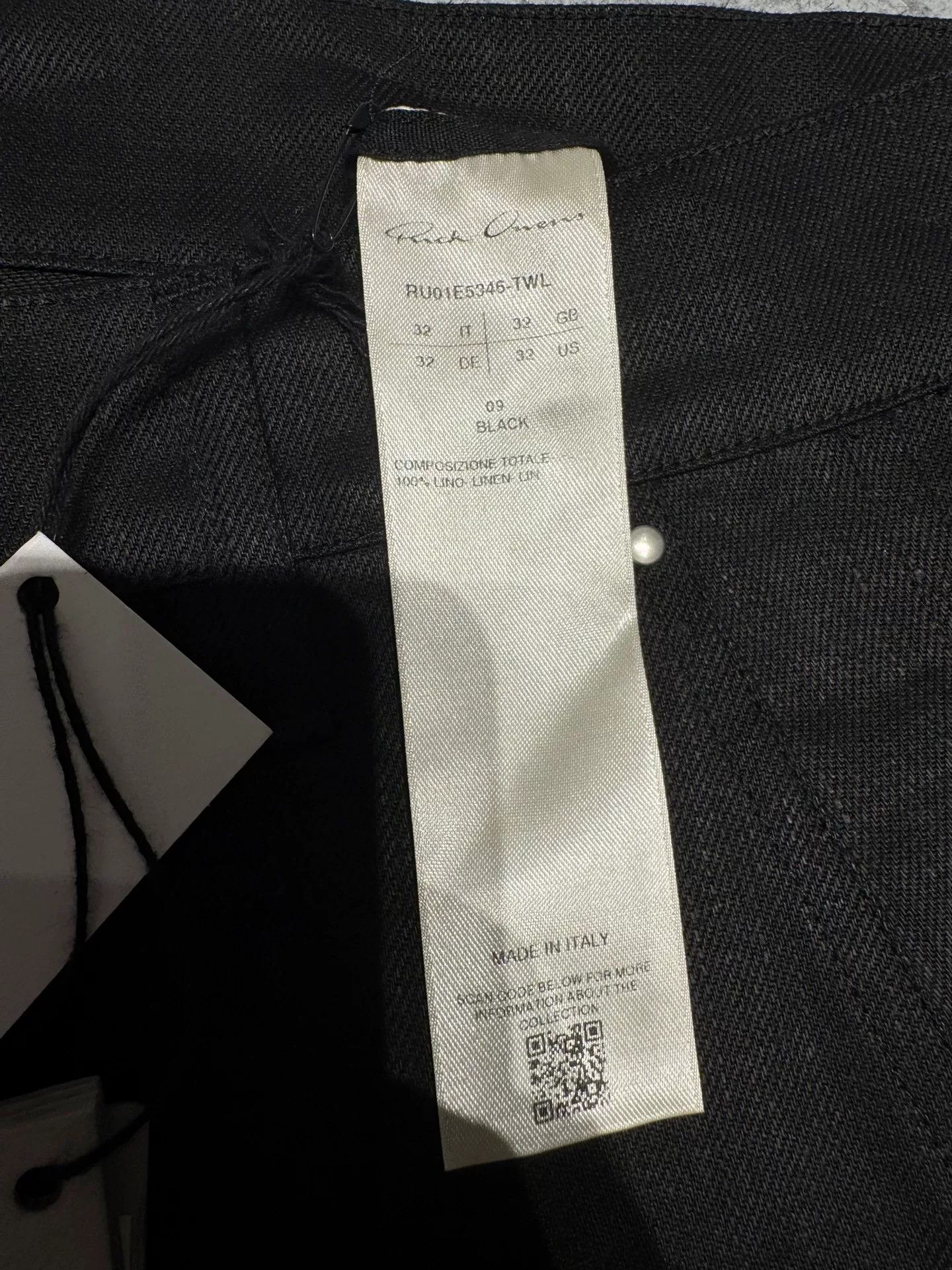 Rick Owens black cargo pants by Rick Owens Size US 32 / EU 48 - 3 Thumbnail