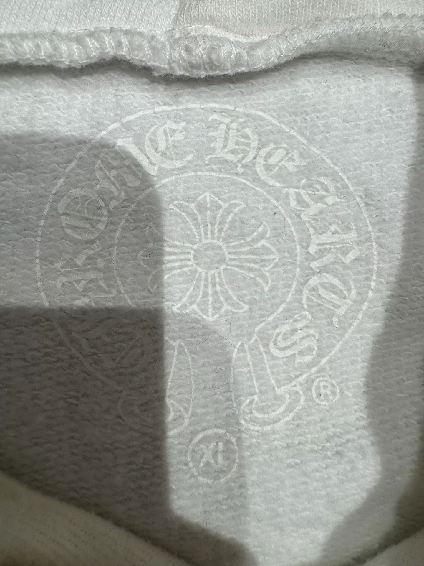 Chrome Hearts chrome hearts classic white sweatshirt with print Size US XL / EU 56 / 4 - 5 Thumbnail