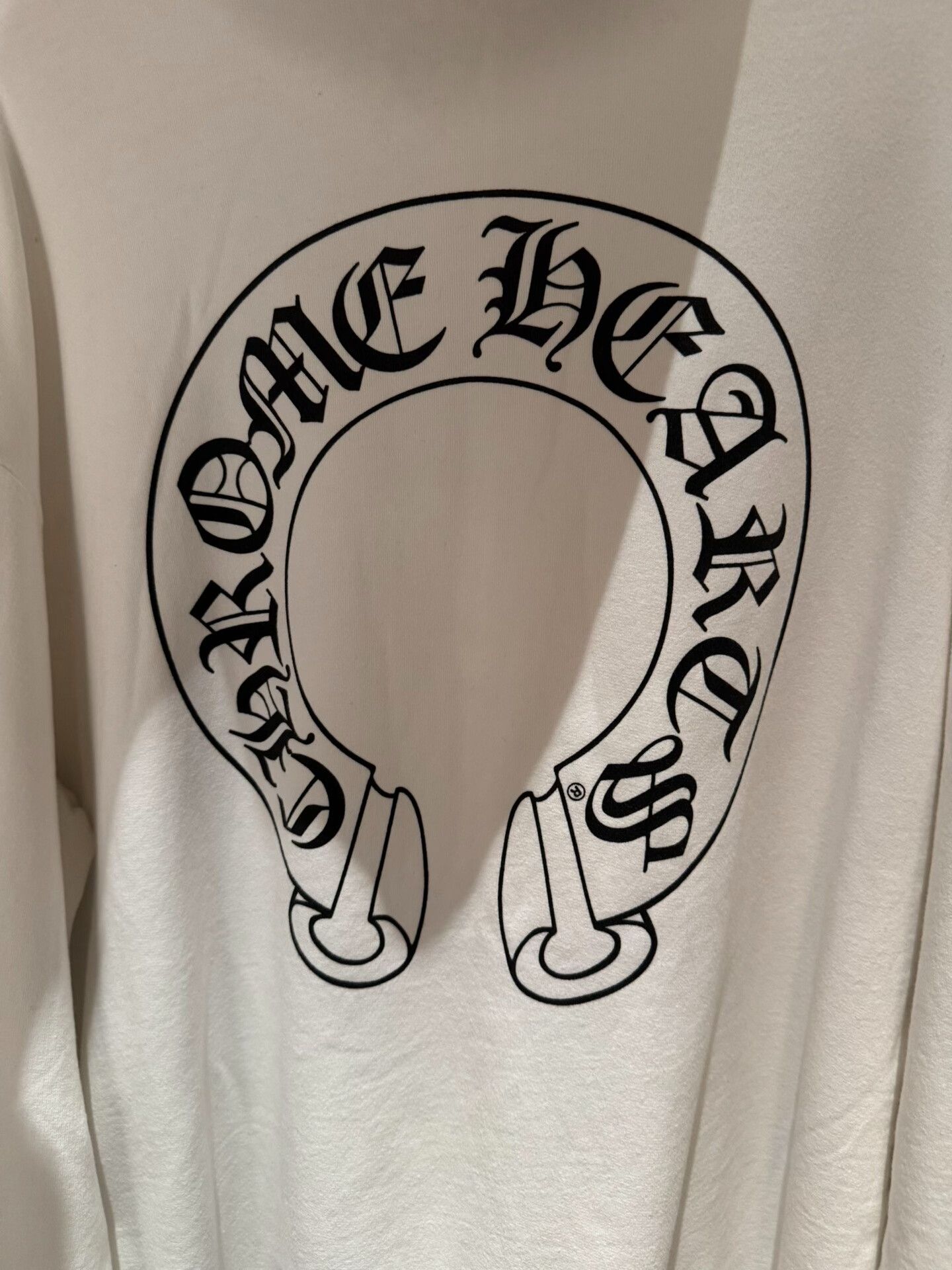 Chrome Hearts chrome hearts classic white sweatshirt with print Size US XL / EU 56 / 4 - 3 Thumbnail