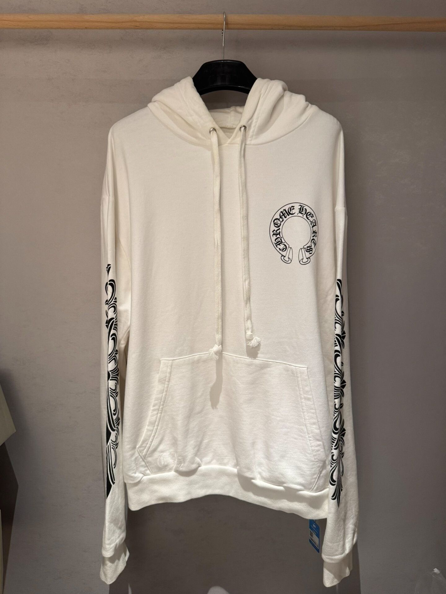 Chrome Hearts chrome hearts classic white sweatshirt with print Size US XL / EU 56 / 4 - 2 Thumbnail