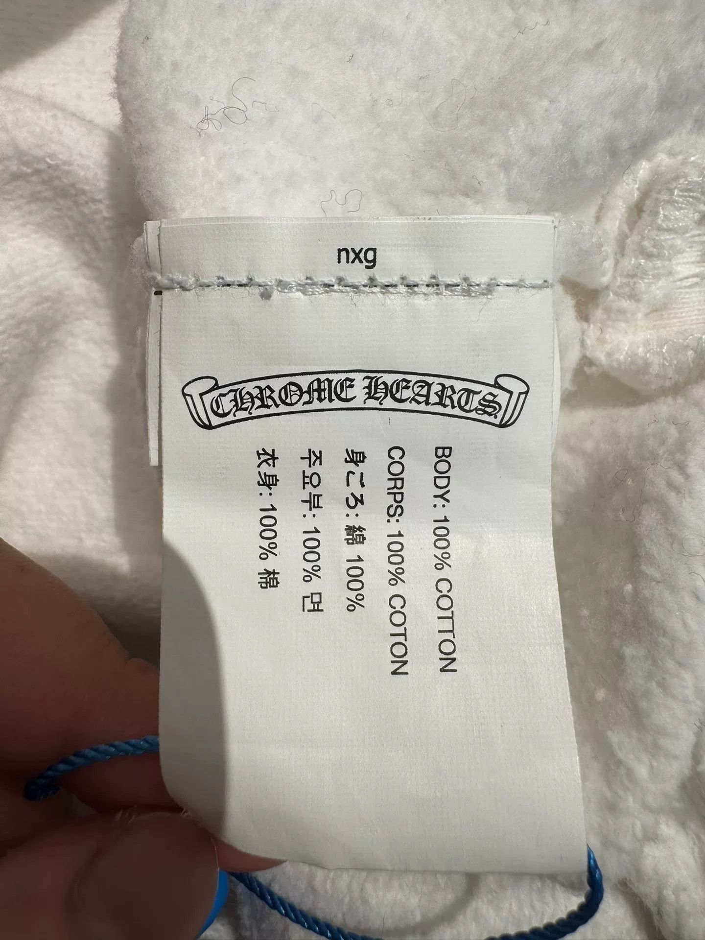 Chrome Hearts chrome hearts classic white sweatshirt with print Size US XL / EU 56 / 4 - 6 Thumbnail