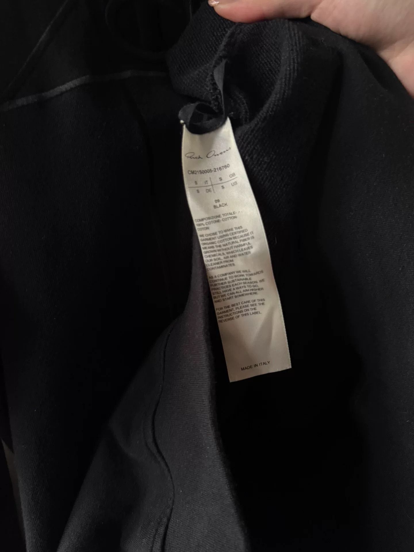 Rick Owens rick owens x champion black knit sweatshirt Size US S / EU 44-46 / 1 - 4 Thumbnail