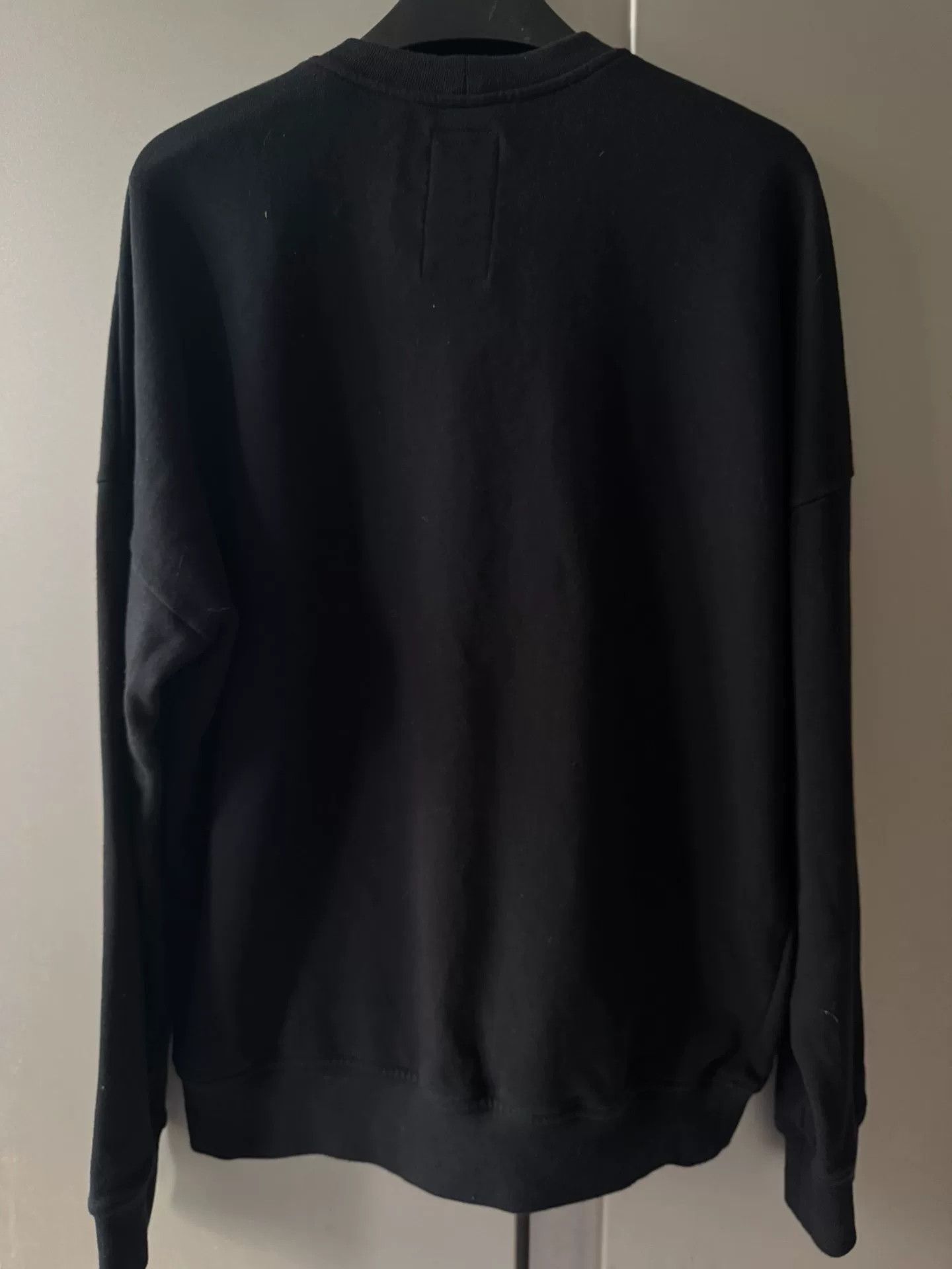 Rick Owens rick owens x champion black knit sweatshirt Size US S / EU 44-46 / 1 - 2 Thumbnail