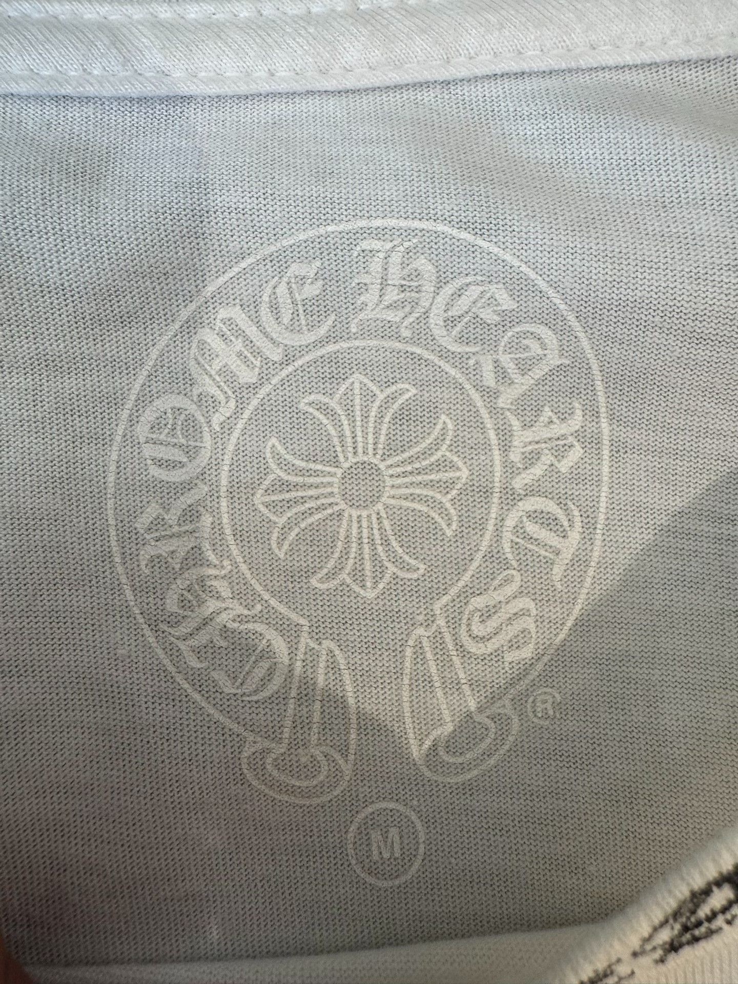 Chrome Hearts Chrome Hearts White Long Sleeve Printed Shirt Size US M / EU 48-50 / 2 - 4 Thumbnail