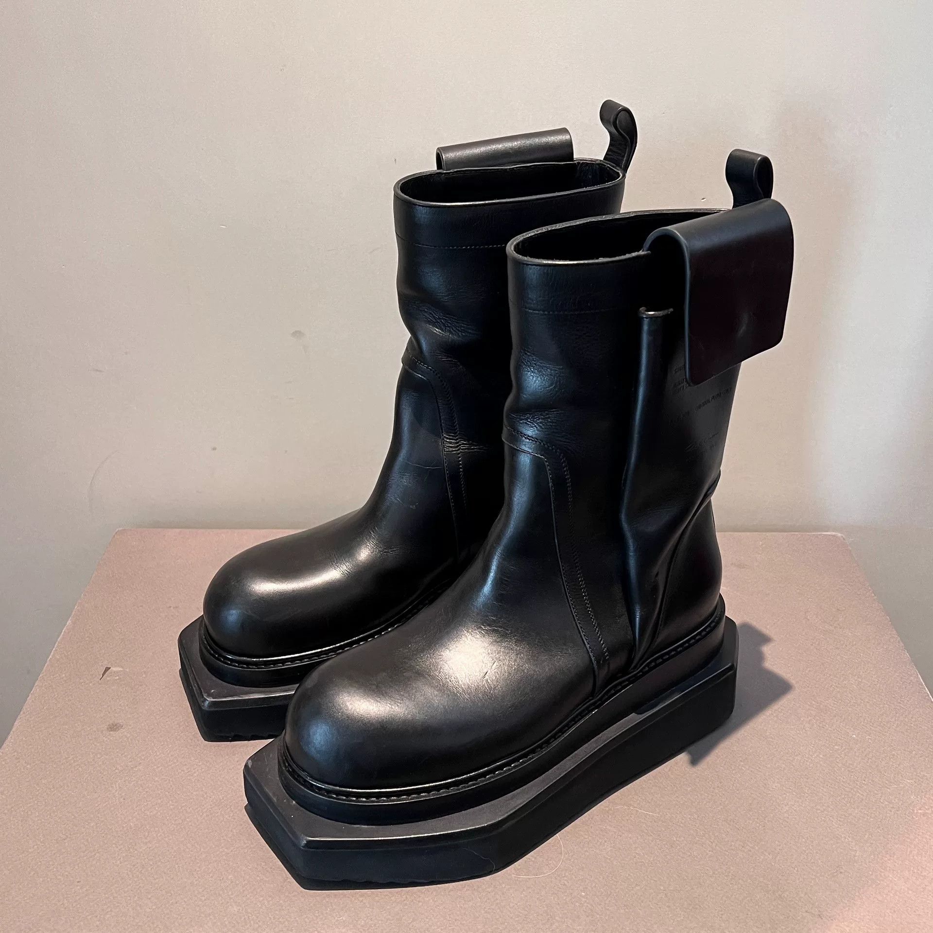 Rick Owens rick owens luxury cargo high-top boots Size US 8 / EU 41 - 3 Thumbnail