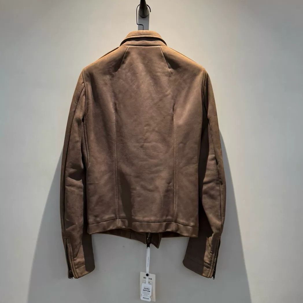 Rick Owens rick owens heavy leather biker jacket Size US L / EU 52-54 / 3 - 3 Thumbnail