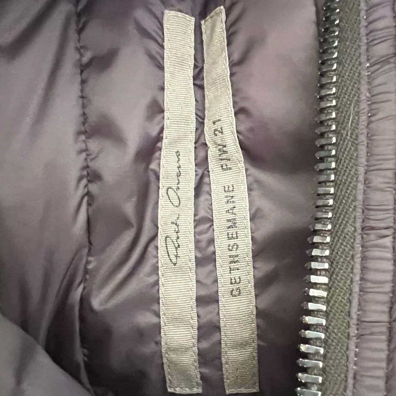 Rick Owens rick owens purple long down coat Size M / US 6-8 / IT 42-44 - 3 Thumbnail