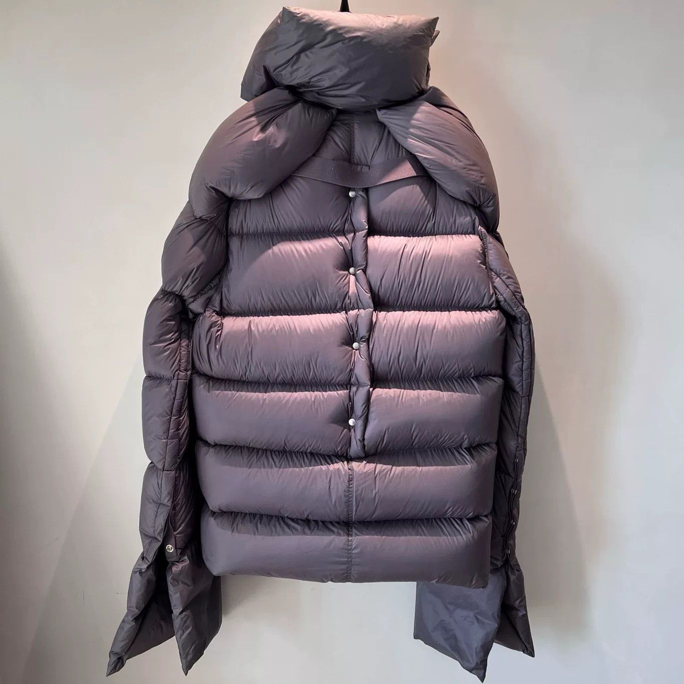 Rick Owens rick owens purple long down coat Size M / US 6-8 / IT 42-44 - 2 Thumbnail