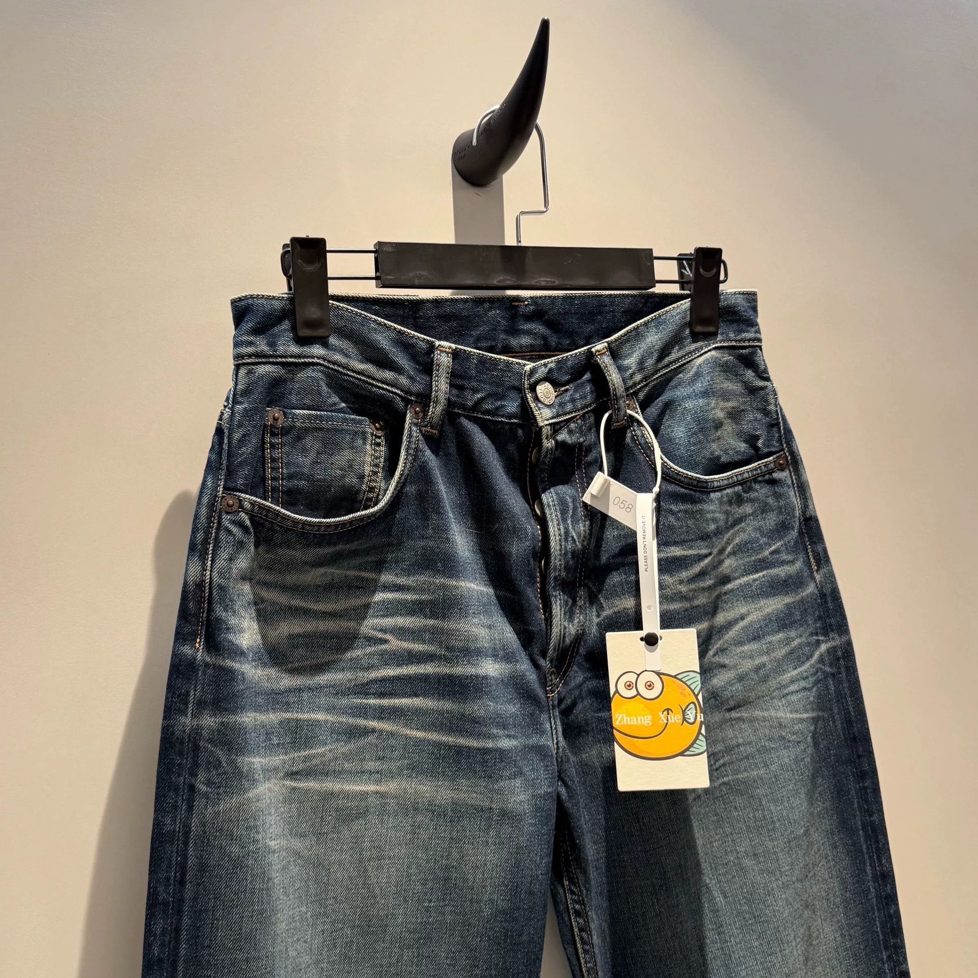 Acne Studios acne studios water-washed wide-leg jeans Size 24" / US 00 / IT 34 - 2 Thumbnail