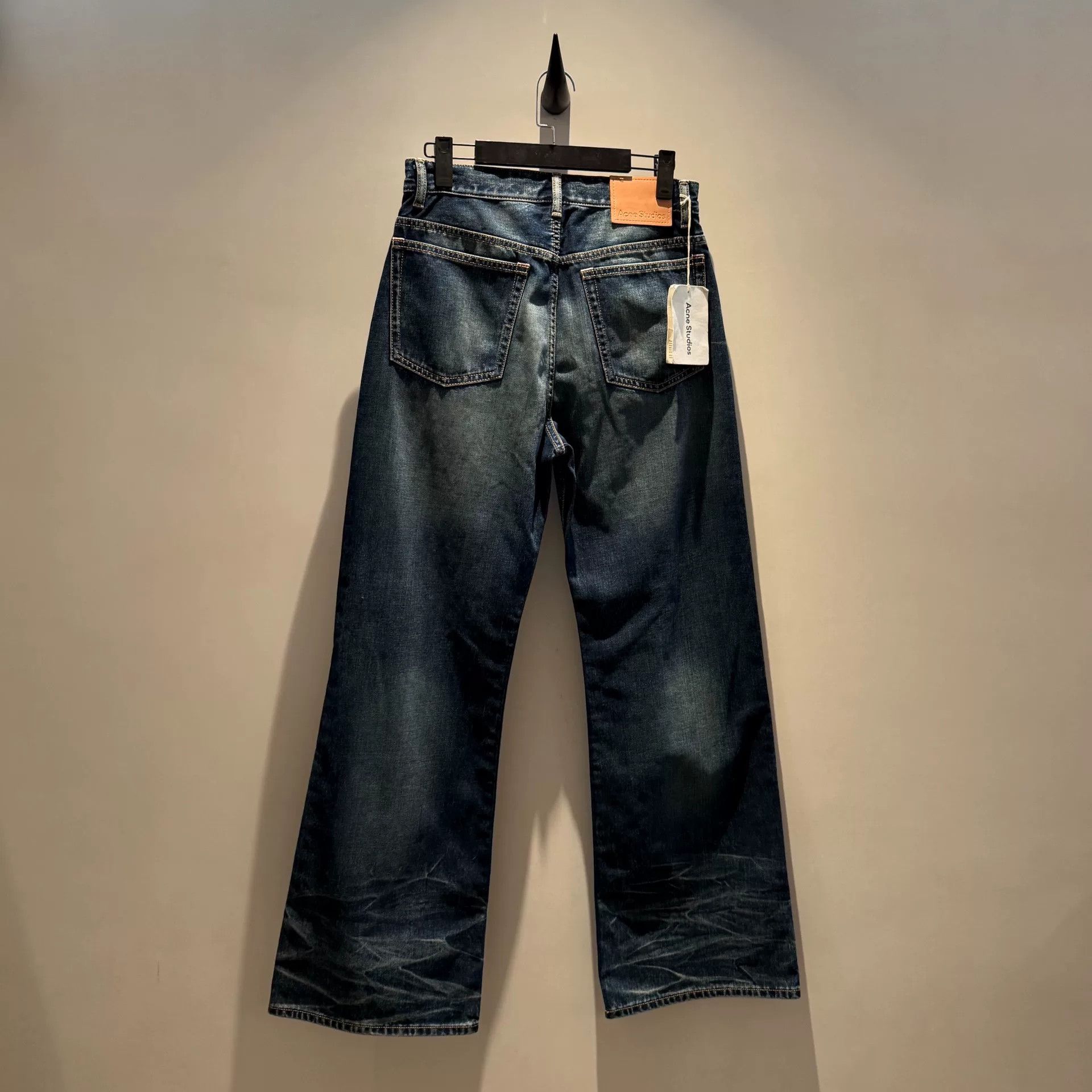 Acne Studios acne studios water-washed wide-leg jeans Size 24" / US 00 / IT 34 - 4 Thumbnail