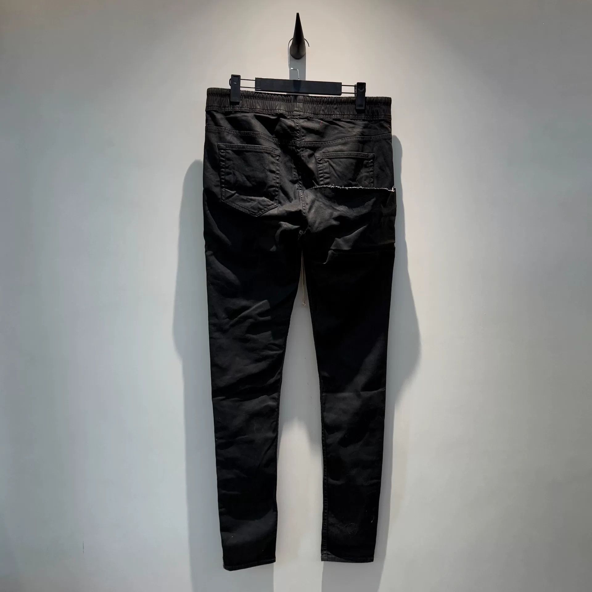 Rick Owens rare rick owens waxed denim pants Size US 31 - 5 Thumbnail