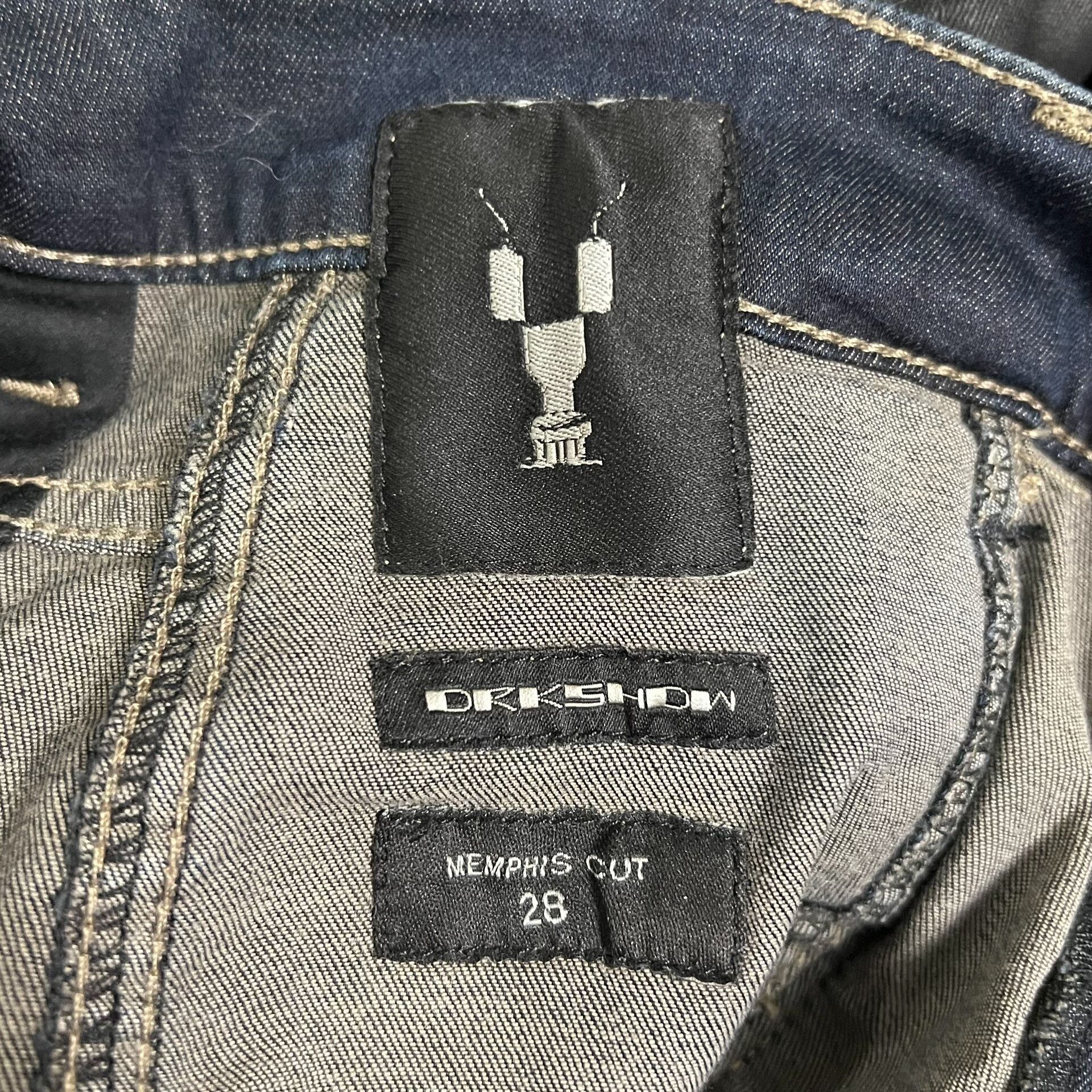 Rick Owens rare rick owens waxed denim pants size 29 Size US 29 - 7 Thumbnail