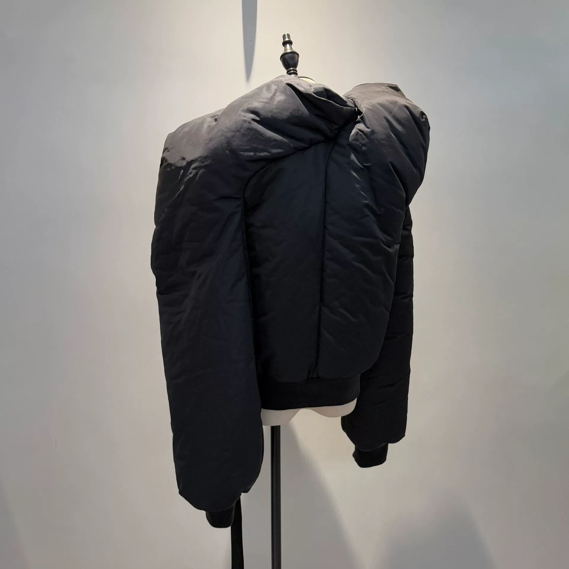 Rick Owens Drkshdw rare oversized black cotton jacket Size M / US 6-8 / IT 42-44 - 3 Thumbnail
