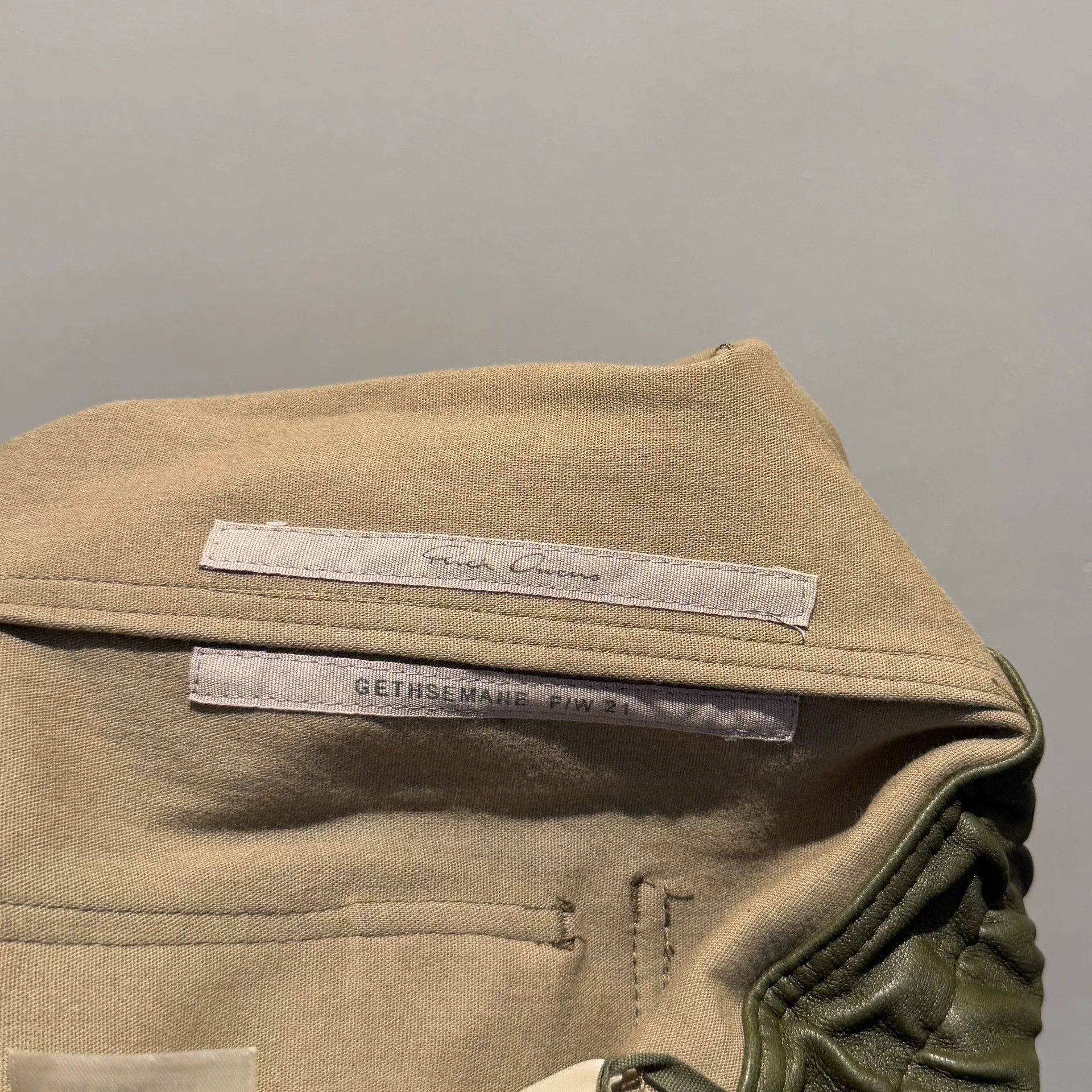 Rick Owens green leather five-zip pants by rick owens Size US 36 / EU 52 - 7 Thumbnail