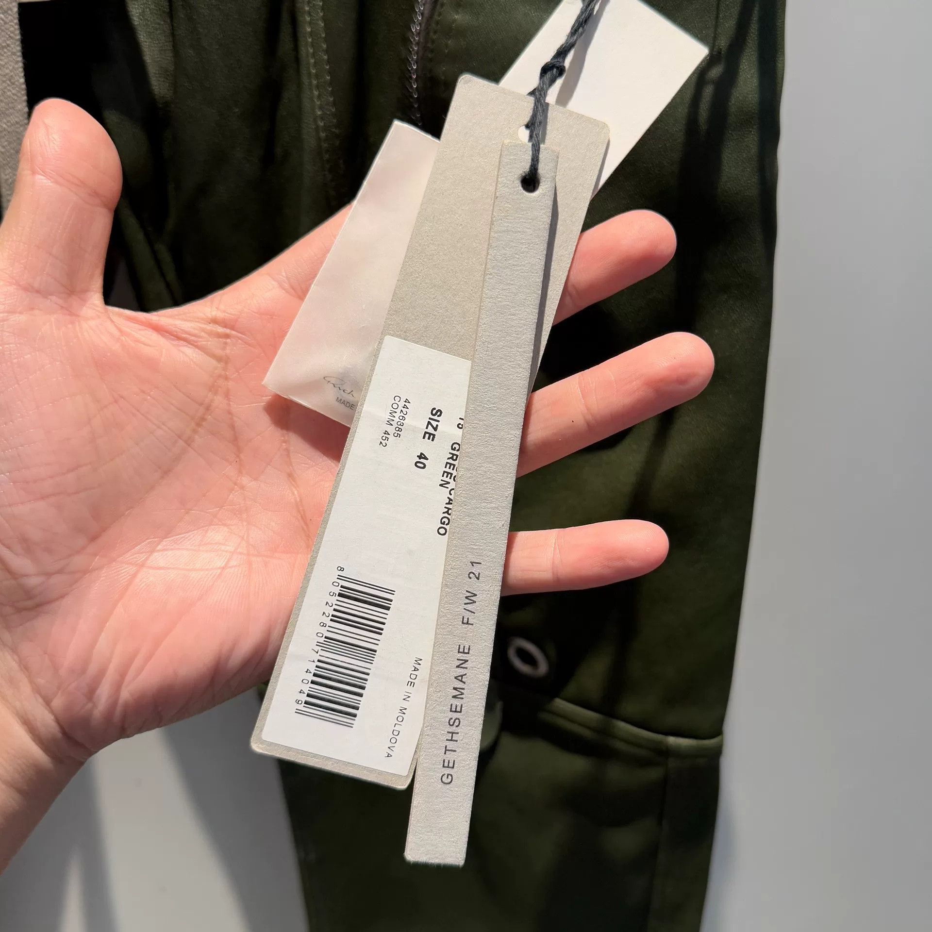Rick Owens green leather five-zip pants by rick owens Size US 36 / EU 52 - 5 Thumbnail