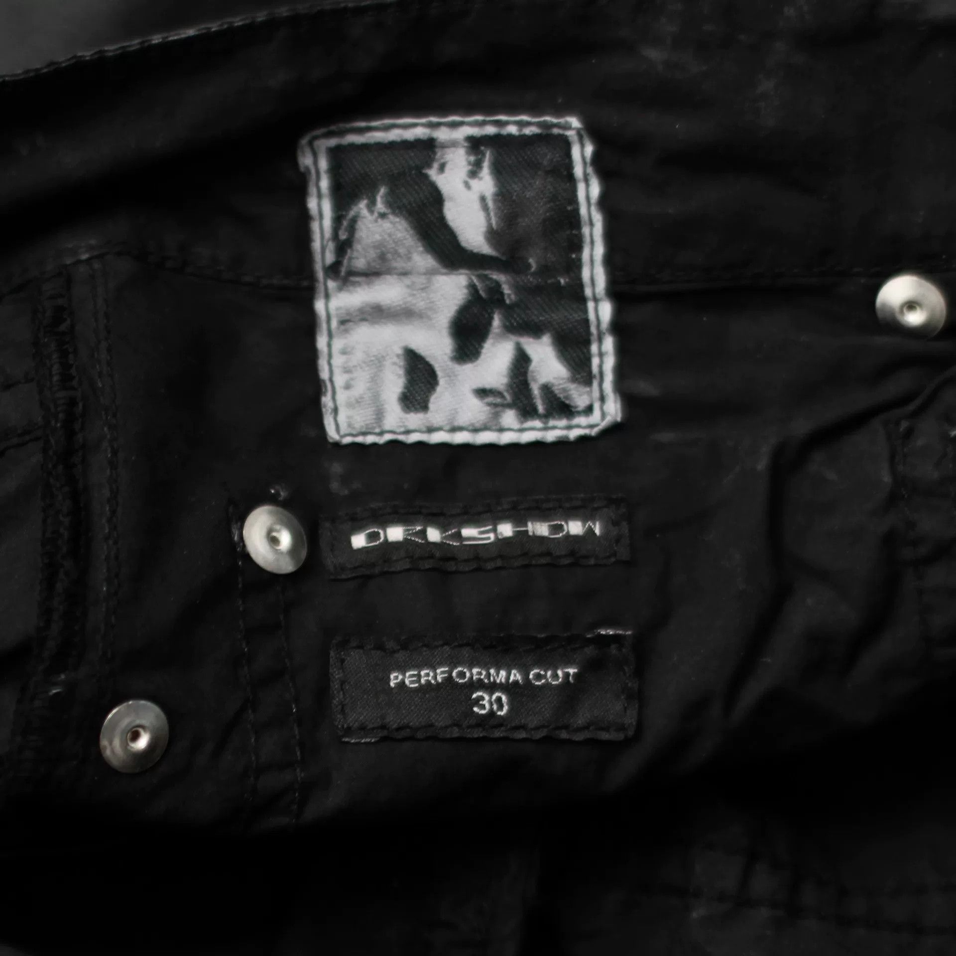 Rick Owens rick owens black waxed denim pants Size US 30 / EU 46 - 5 Thumbnail