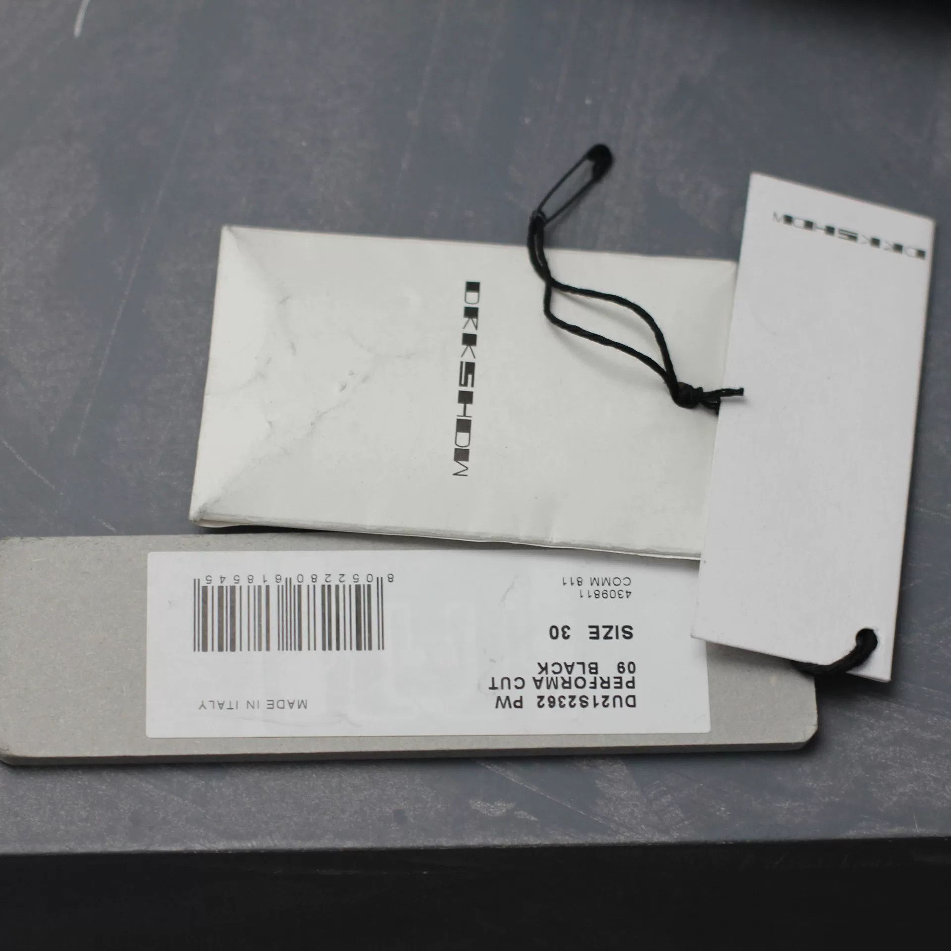 Rick Owens rick owens black waxed denim pants Size US 30 / EU 46 - 7 Thumbnail