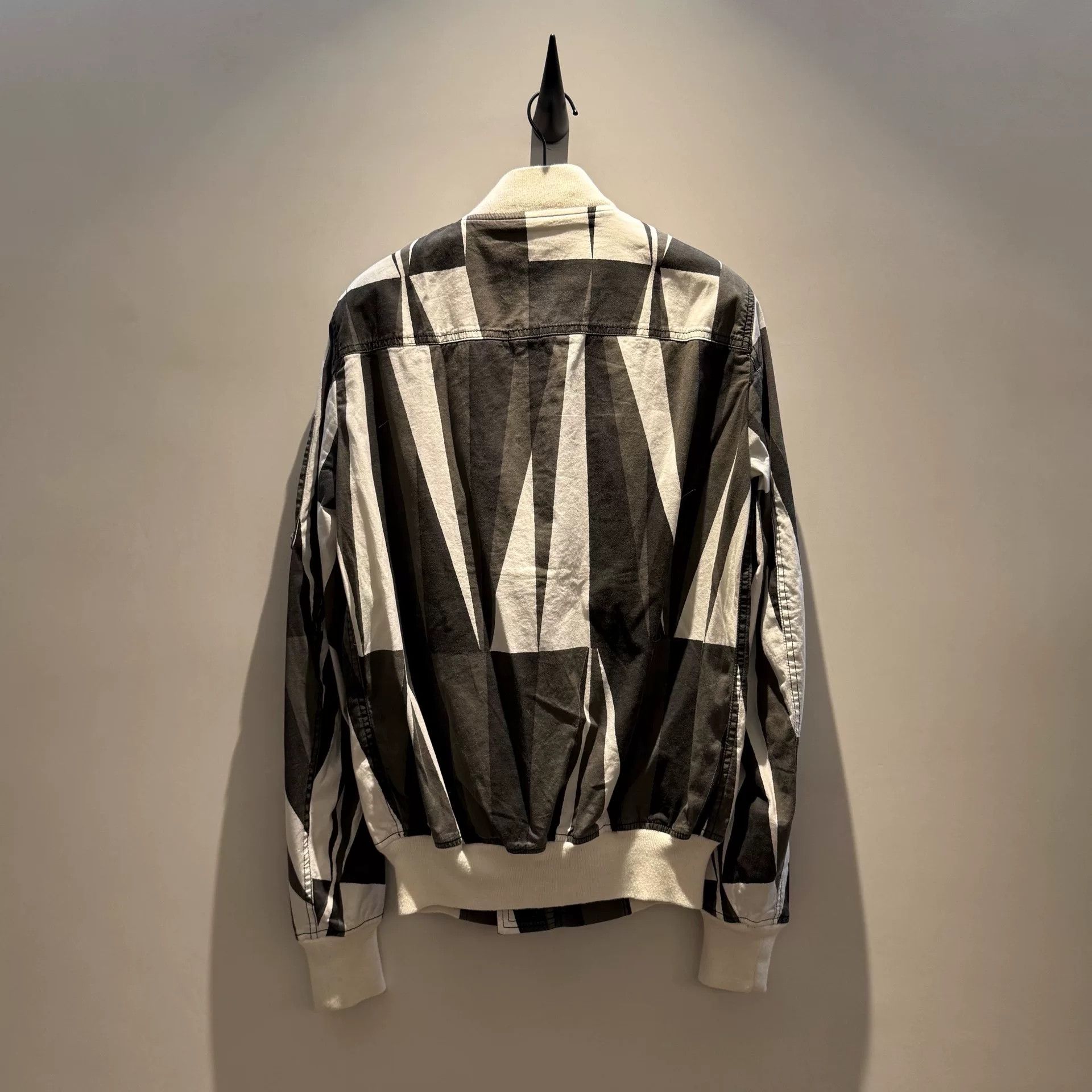 Rick Owens Drkshdw rick owens classic geometric print ma-1 jacket Size US XS / EU 42 / 0 - 4 Thumbnail