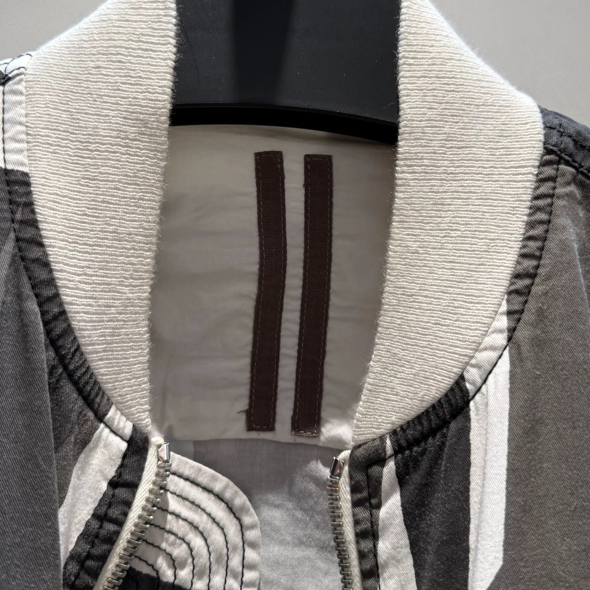 Rick Owens Drkshdw rick owens classic geometric print ma-1 jacket Size US XS / EU 42 / 0 - 5 Thumbnail