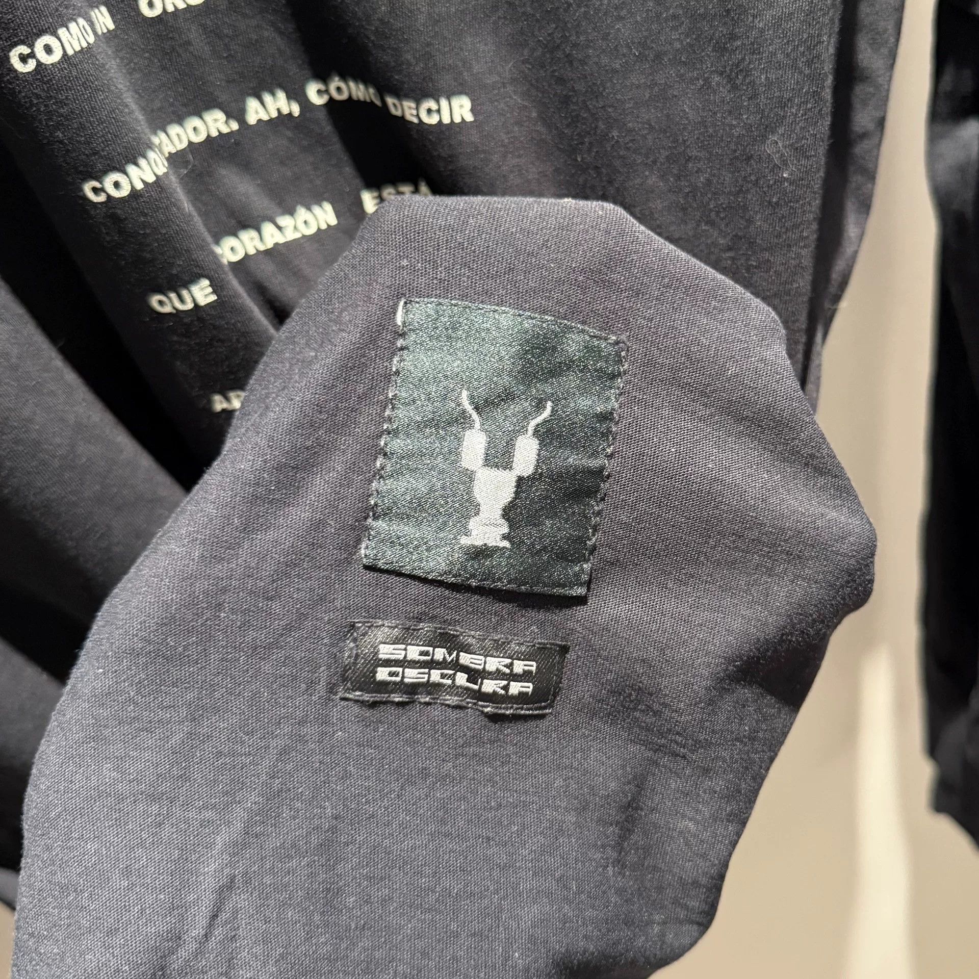 Rick Owens Drkshdw rare slogan long sleeve top by Rick Owens Size US XS / EU 42 / 0 - 4 Thumbnail